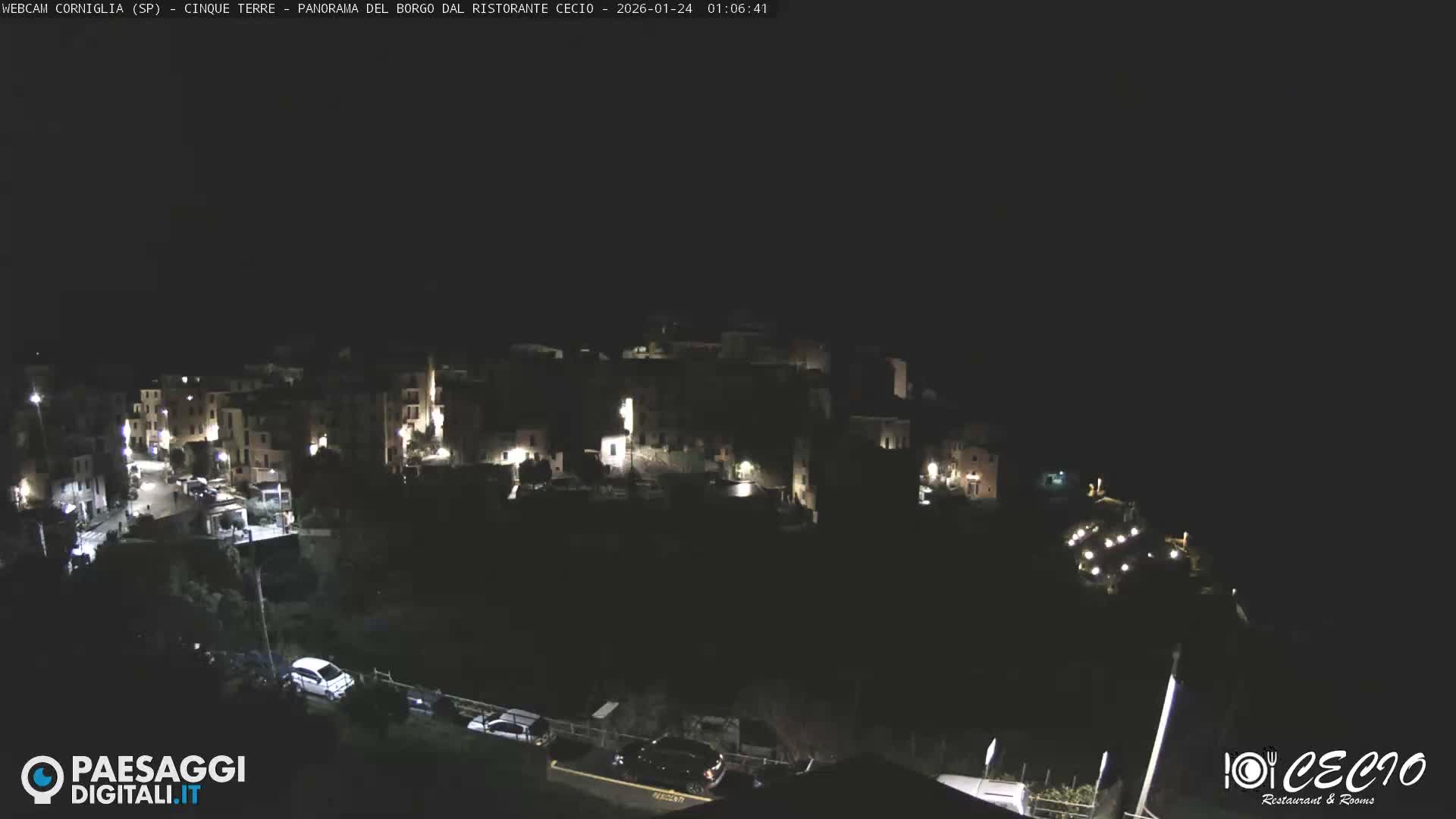 Cinque Terre, Corniglia Village  Live Cam - La Spezia, Liguria, Italy