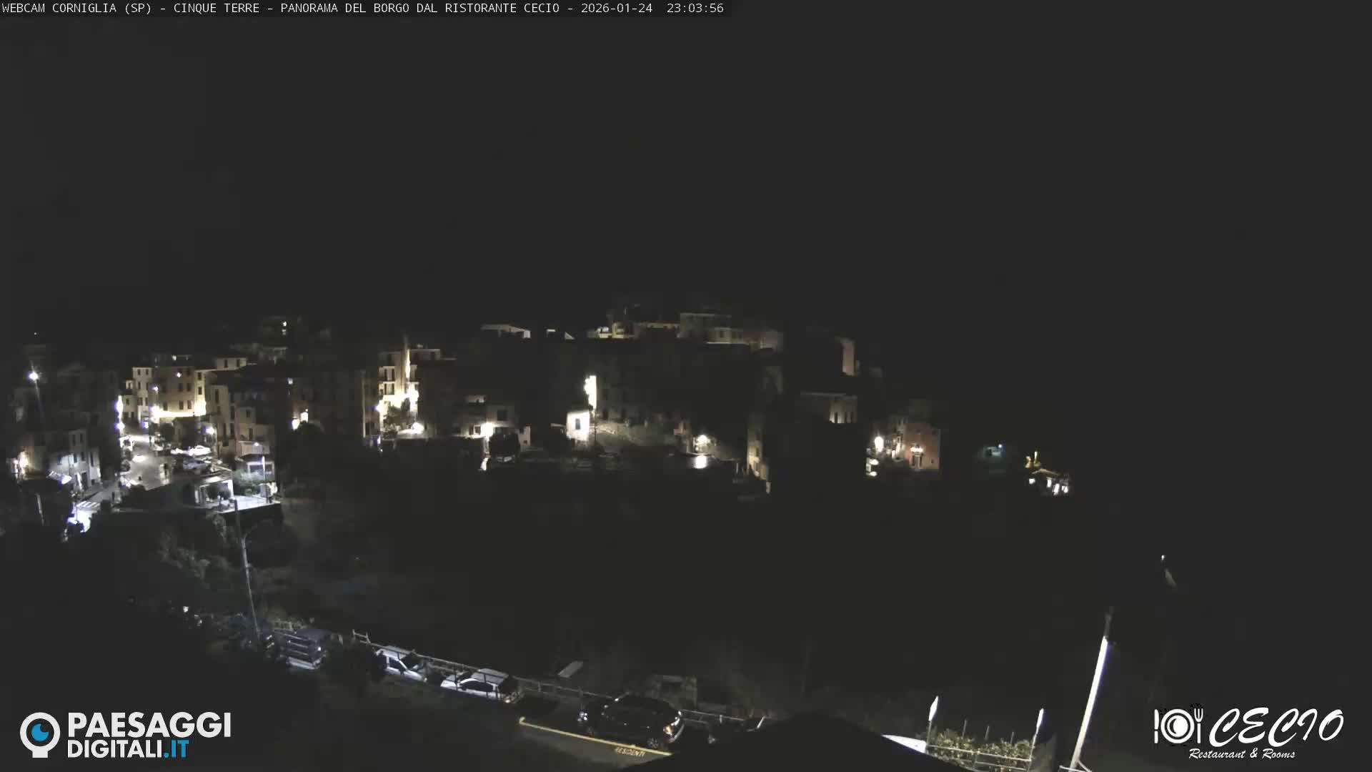 Cinque Terre, Corniglia Village  Live Cam - La Spezia, Liguria, Italy