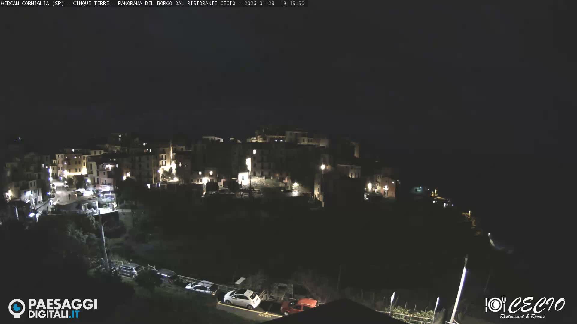 Cinque Terre, Corniglia Village  Live Cam - La Spezia, Liguria, Italy