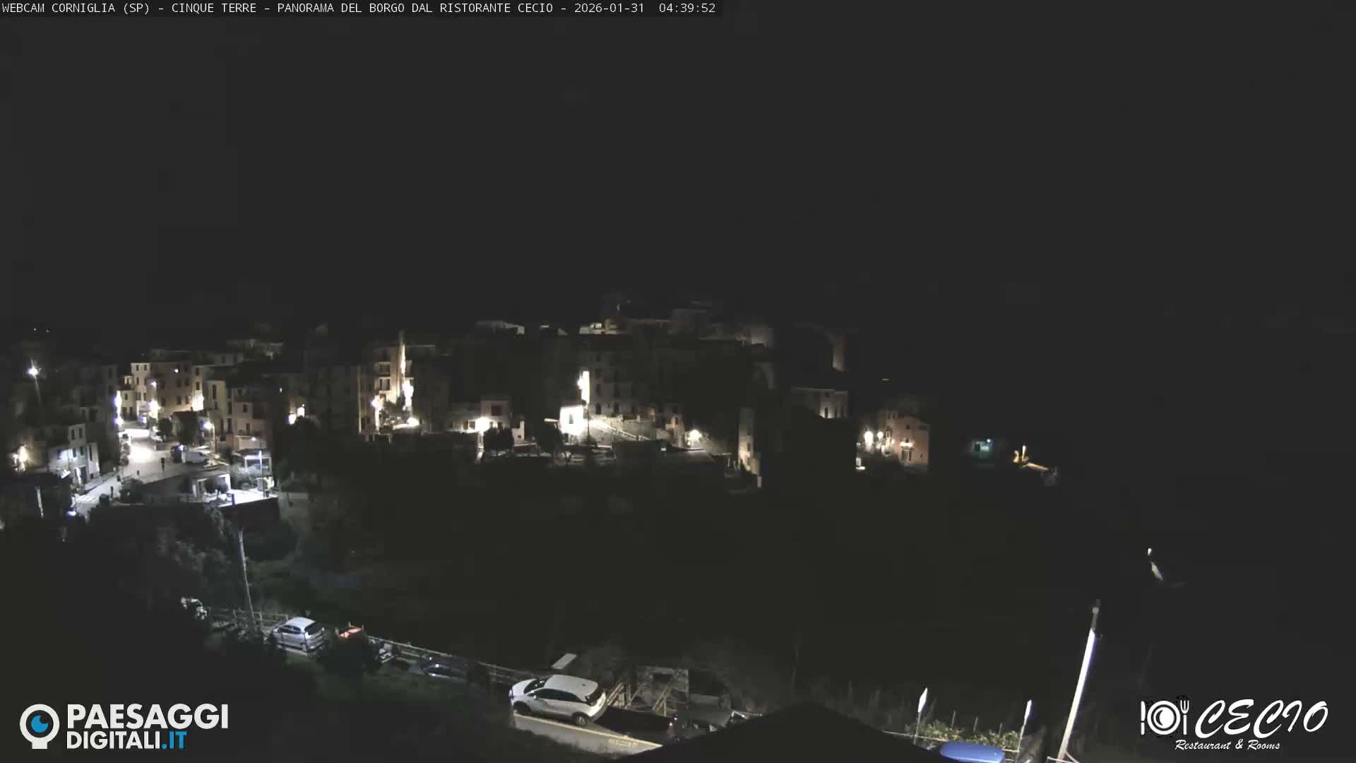 Cinque Terre, Corniglia Village  Live Cam - La Spezia, Liguria, Italy