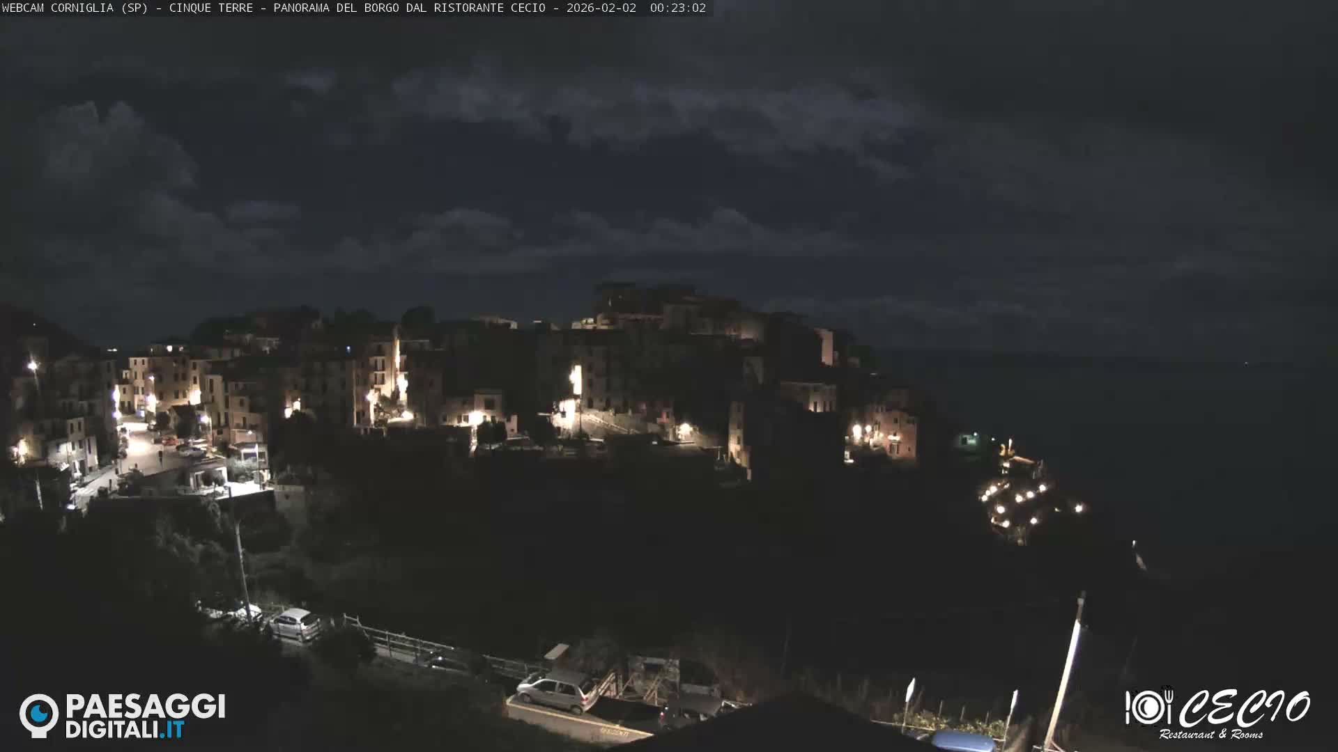Cinque Terre, Corniglia Village  Live Cam - La Spezia, Liguria, Italy