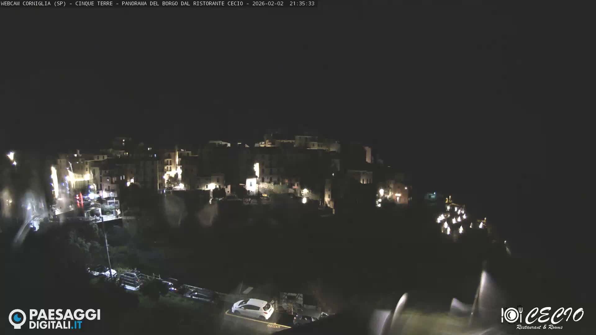 Cinque Terre, Corniglia Village  Live Cam - La Spezia, Liguria, Italy