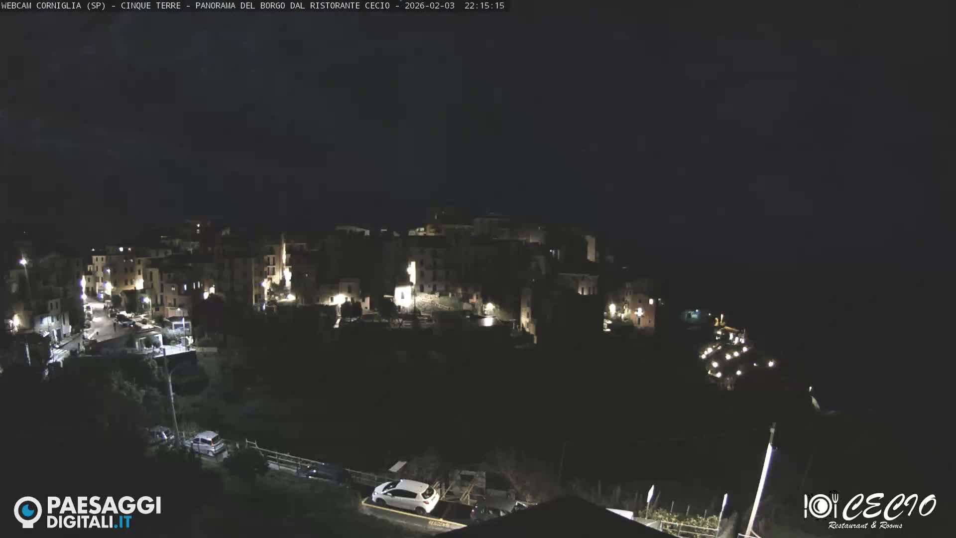 Cinque Terre, Corniglia Village  Live Cam - La Spezia, Liguria, Italy