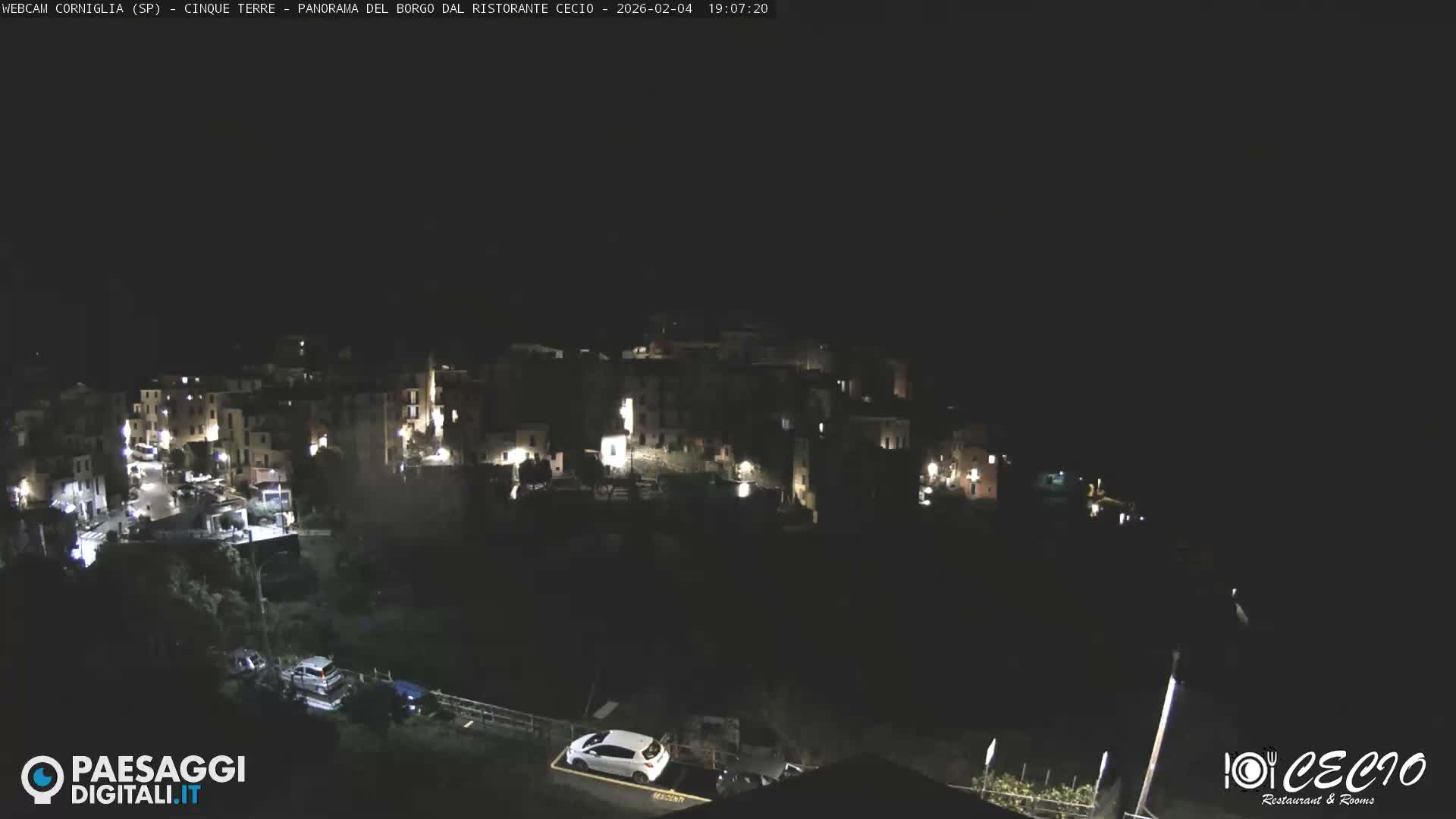Cinque Terre, Corniglia Village  Live Cam - La Spezia, Liguria, Italy