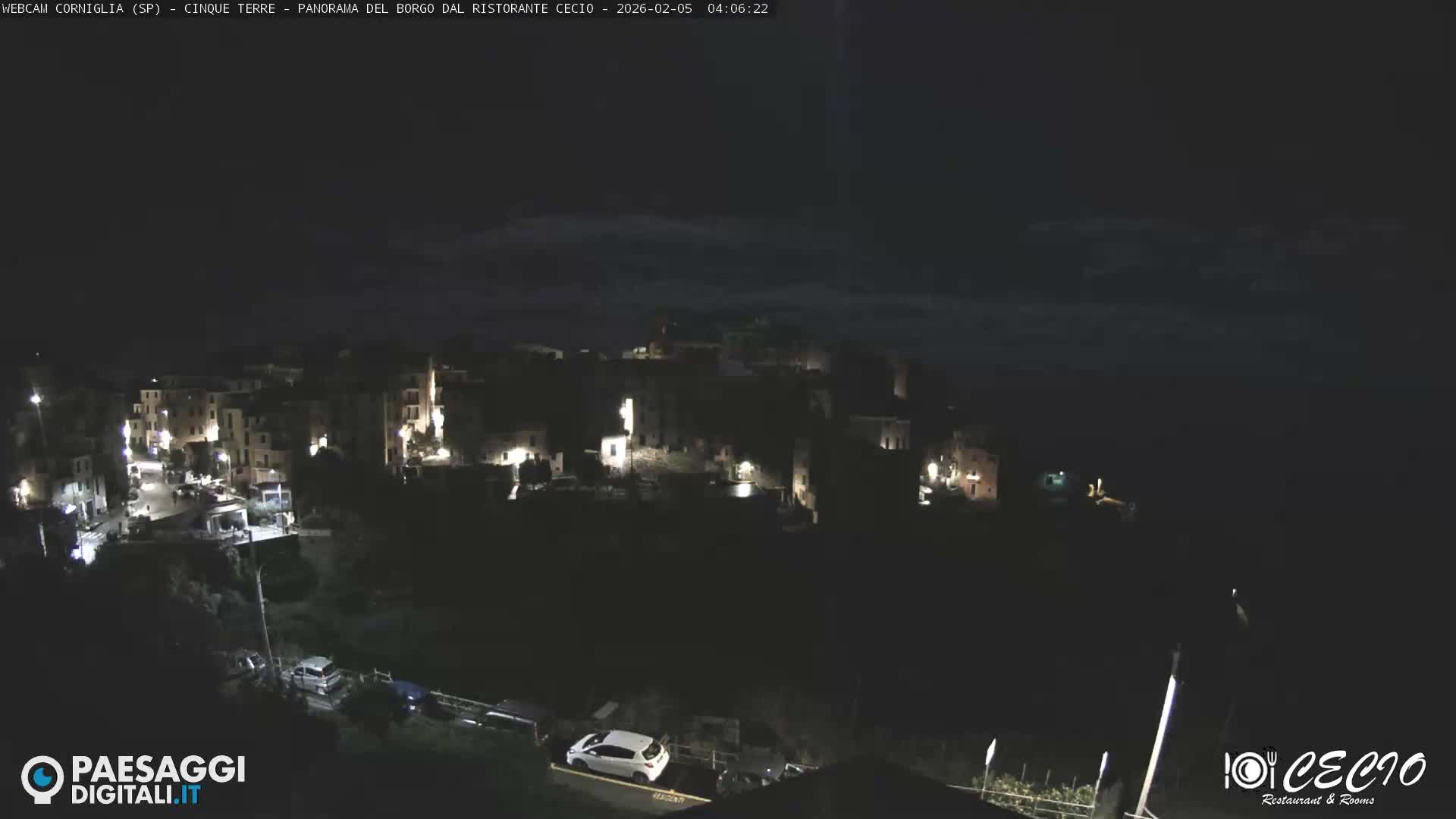 Cinque Terre, Corniglia Village  Live Cam - La Spezia, Liguria, Italy