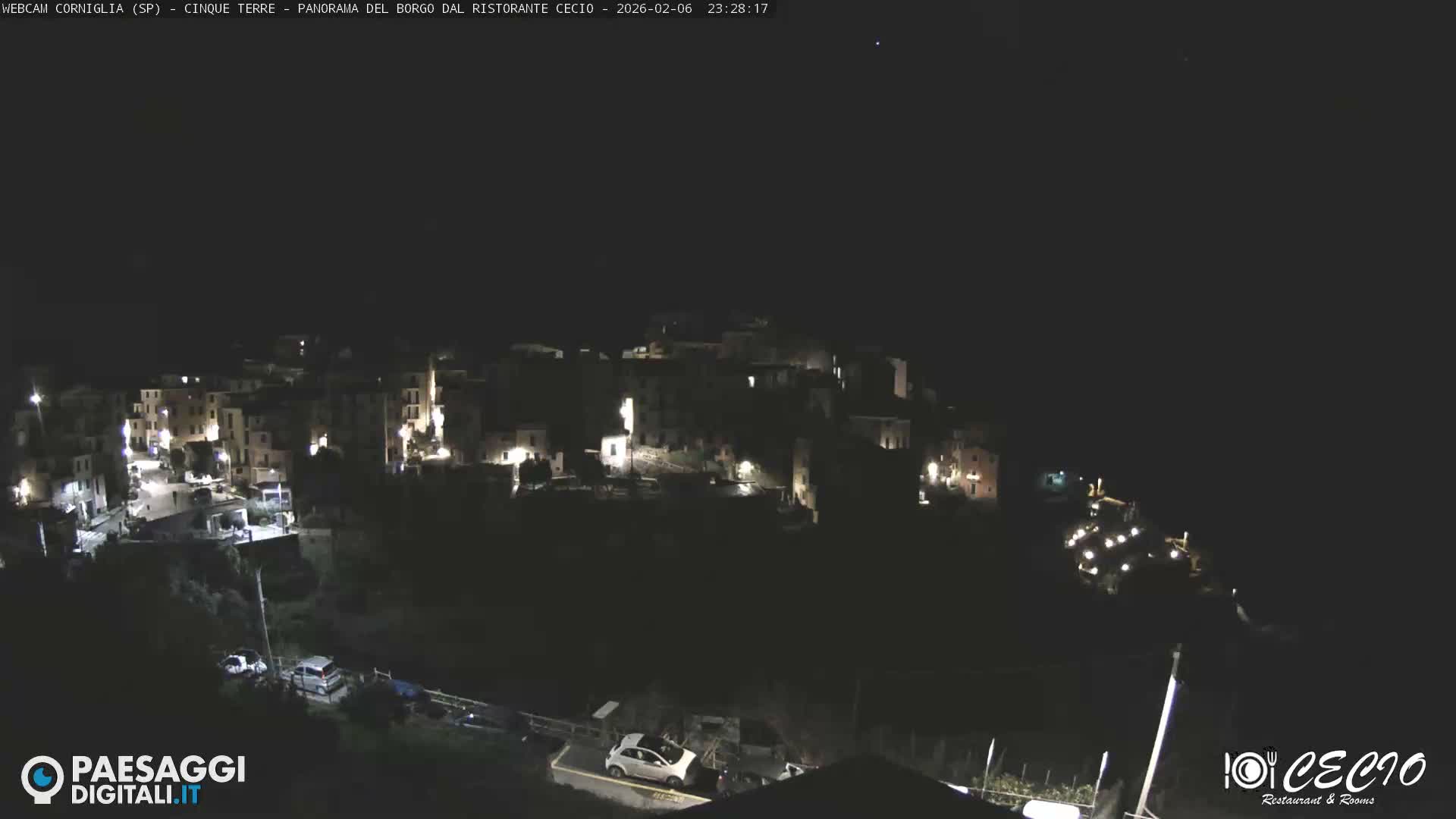 Cinque Terre, Corniglia Village  Live Cam - La Spezia, Liguria, Italy
