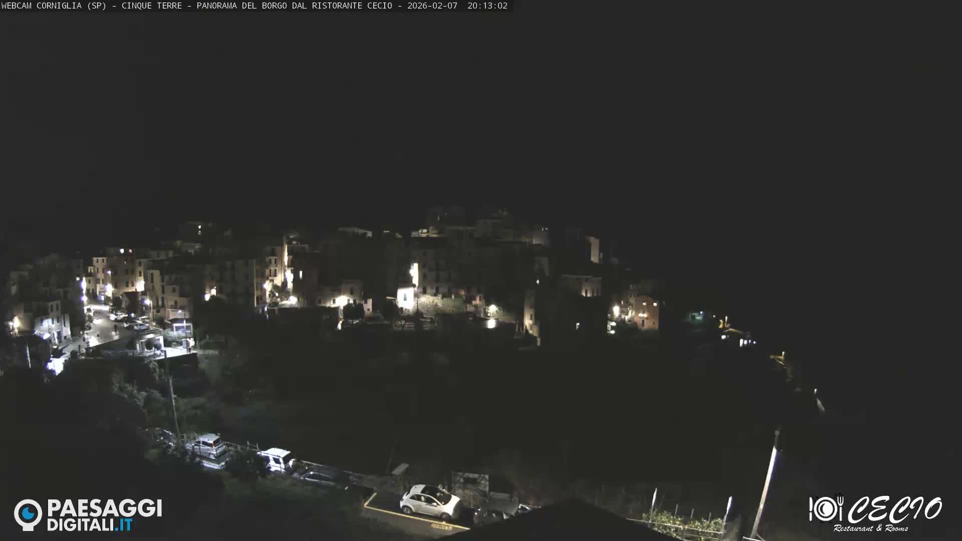 Cinque Terre, Corniglia Village  Live Cam - La Spezia, Liguria, Italy