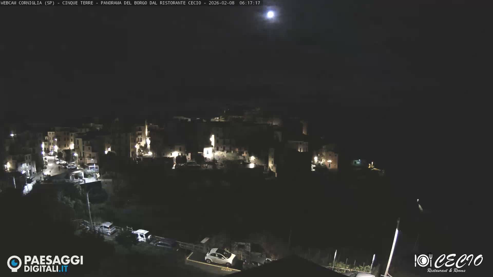 Cinque Terre, Corniglia Village  Live Cam - La Spezia, Liguria, Italy