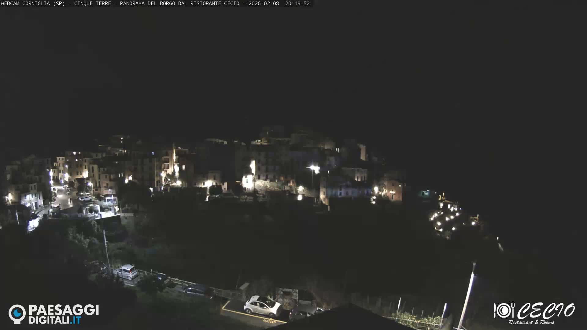 Cinque Terre, Corniglia Village  Live Cam - La Spezia, Liguria, Italy