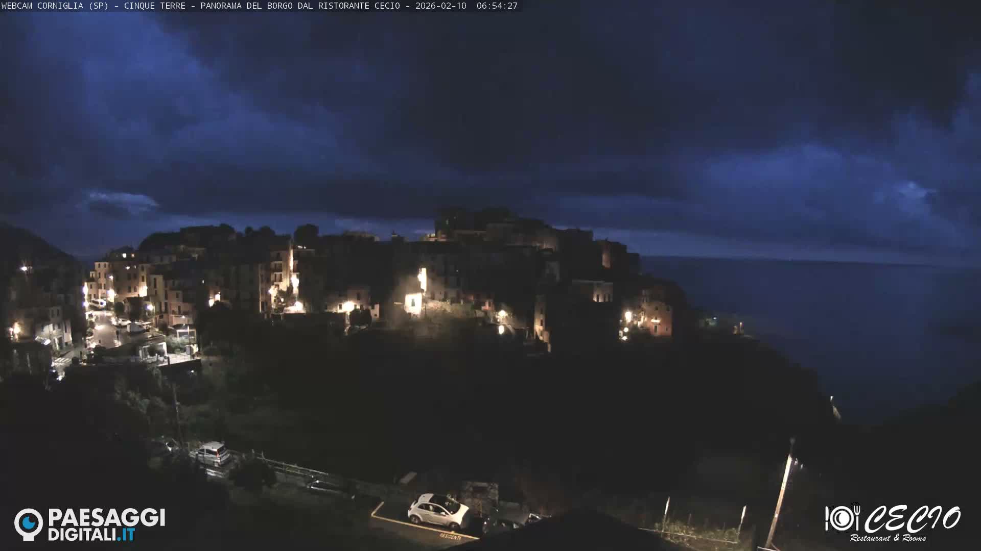Cinque Terre, Corniglia Village  Live Cam - La Spezia, Liguria, Italy