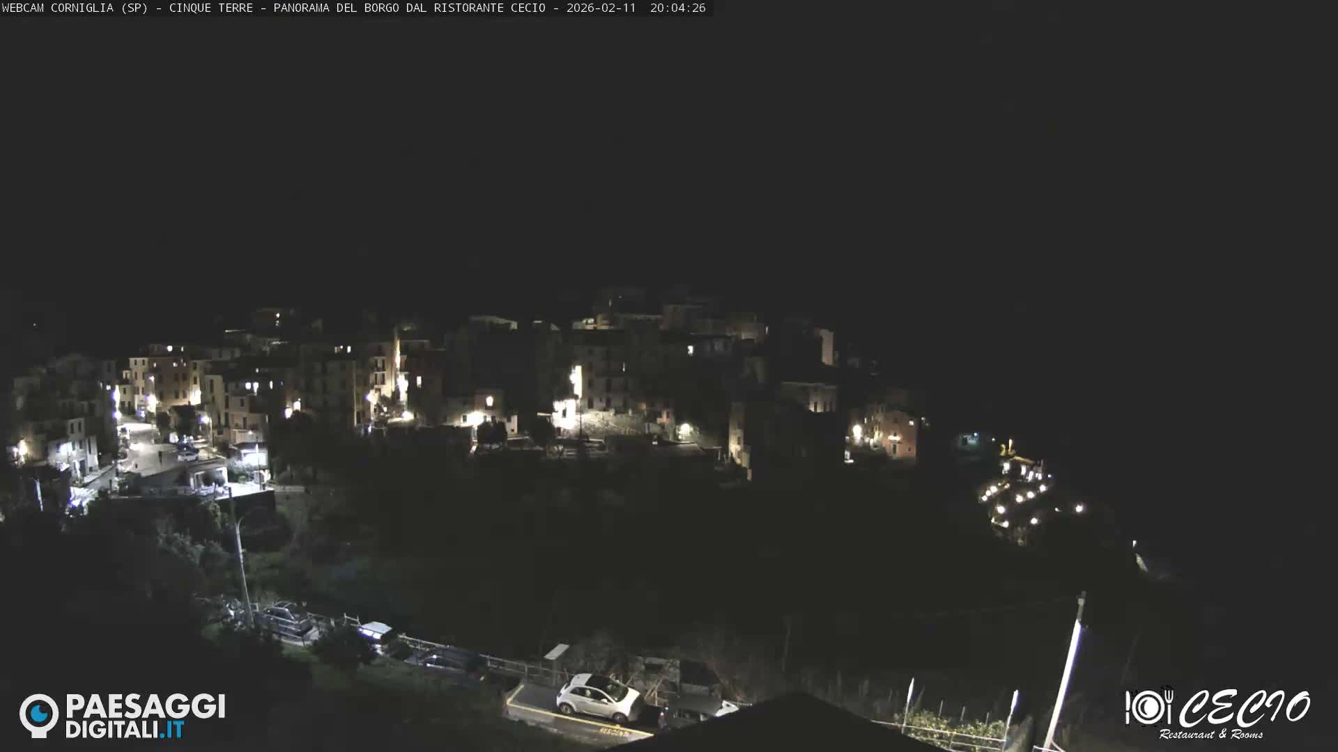Cinque Terre, Corniglia Village  Live Cam - La Spezia, Liguria, Italy