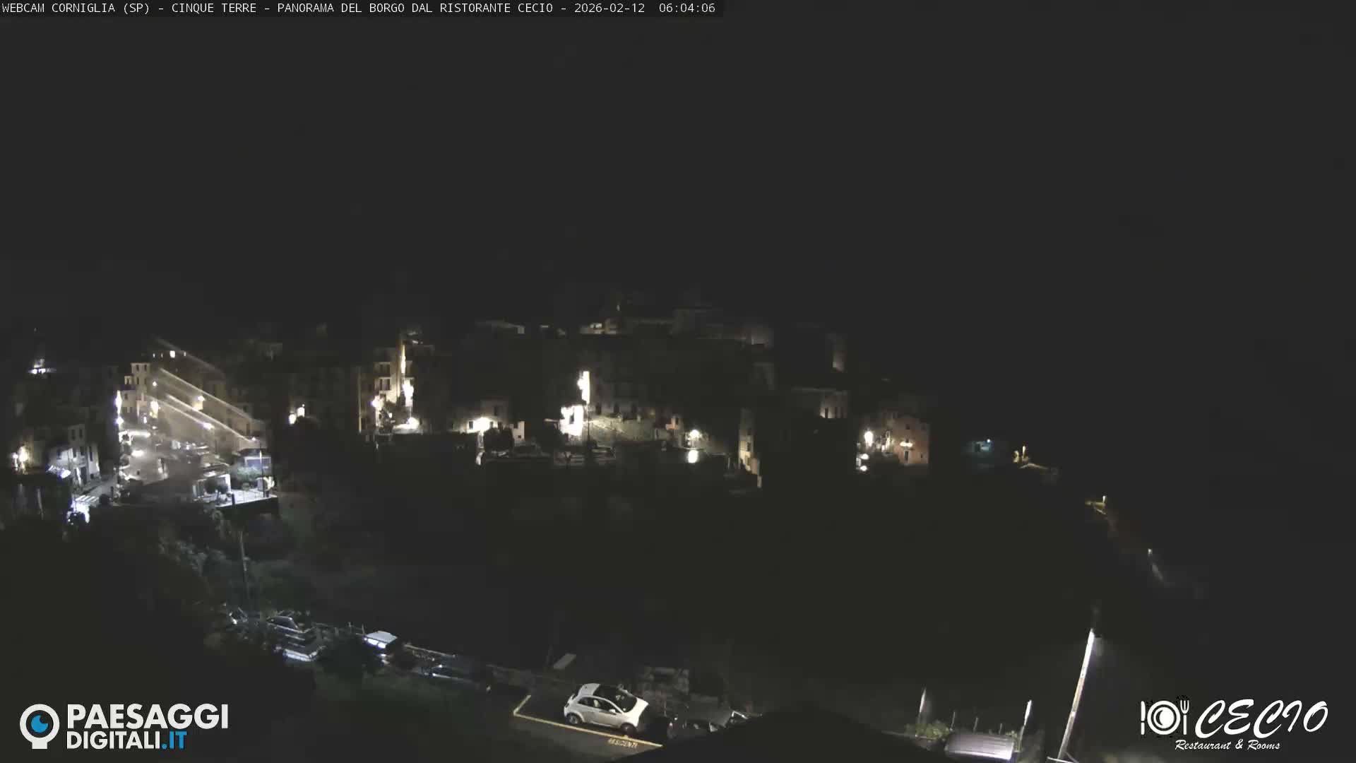 Cinque Terre, Corniglia Village  Live Cam - La Spezia, Liguria, Italy