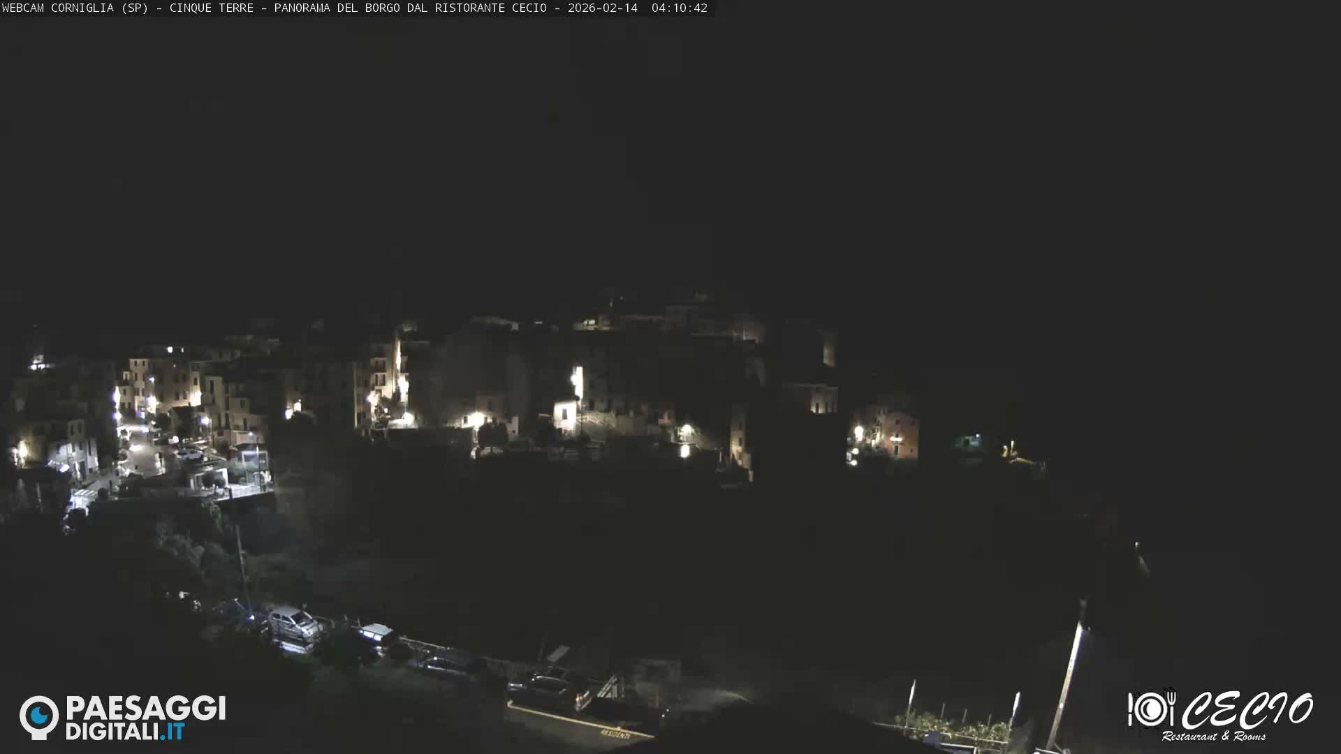 Cinque Terre, Corniglia Village  Live Cam - La Spezia, Liguria, Italy