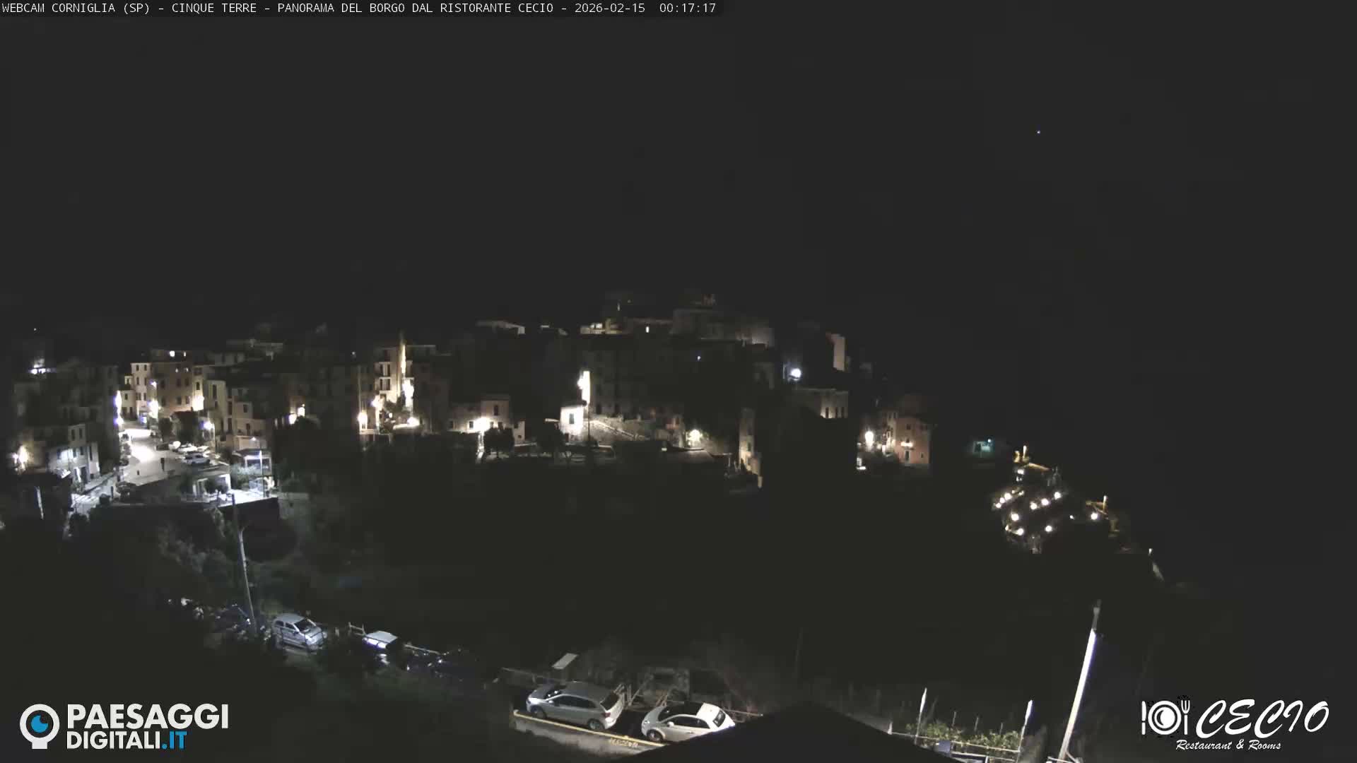 Cinque Terre, Corniglia Village  Live Cam - La Spezia, Liguria, Italy