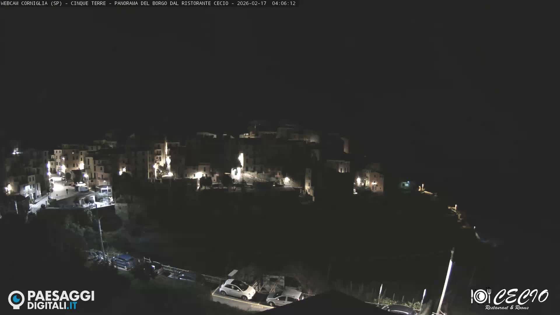 Cinque Terre, Corniglia Village  Live Cam - La Spezia, Liguria, Italy
