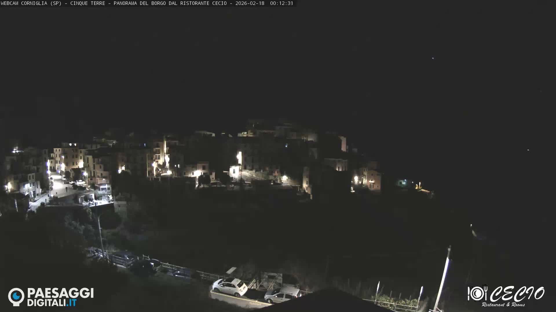 Cinque Terre, Corniglia Village  Live Cam - La Spezia, Liguria, Italy