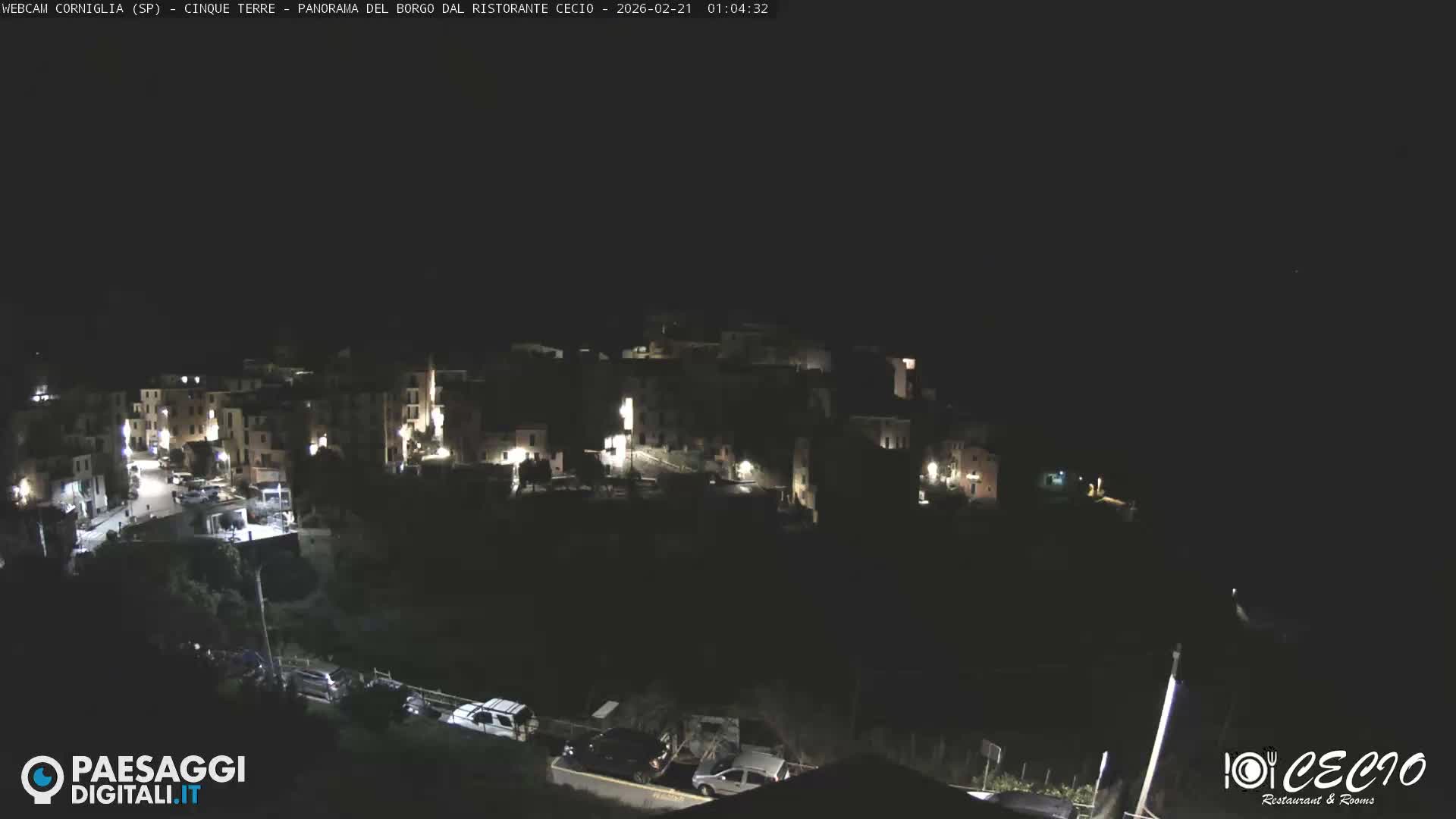 Cinque Terre, Corniglia Village  Live Cam - La Spezia, Liguria, Italy