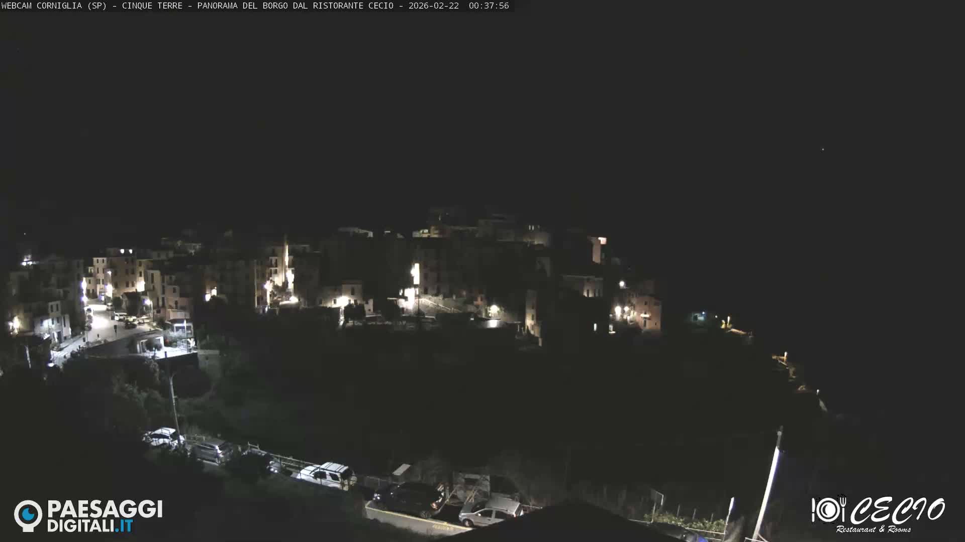 Cinque Terre, Corniglia Village  Live Cam - La Spezia, Liguria, Italy