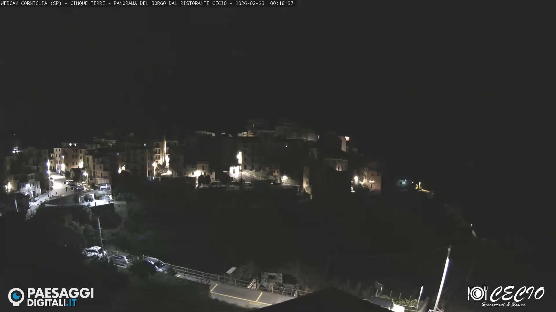 Cinque Terre, Corniglia Village  Live Cam - La Spezia, Liguria, Italy