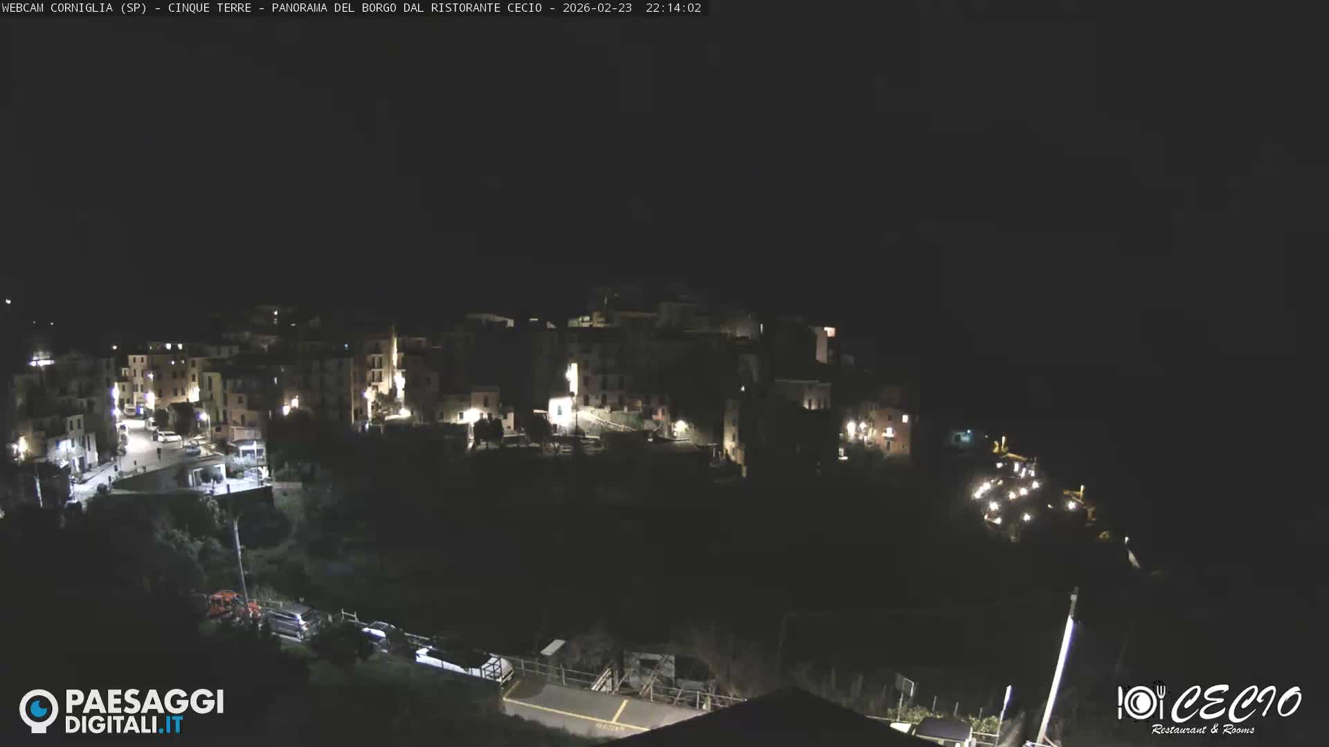 Cinque Terre, Corniglia Village  Live Cam - La Spezia, Liguria, Italy