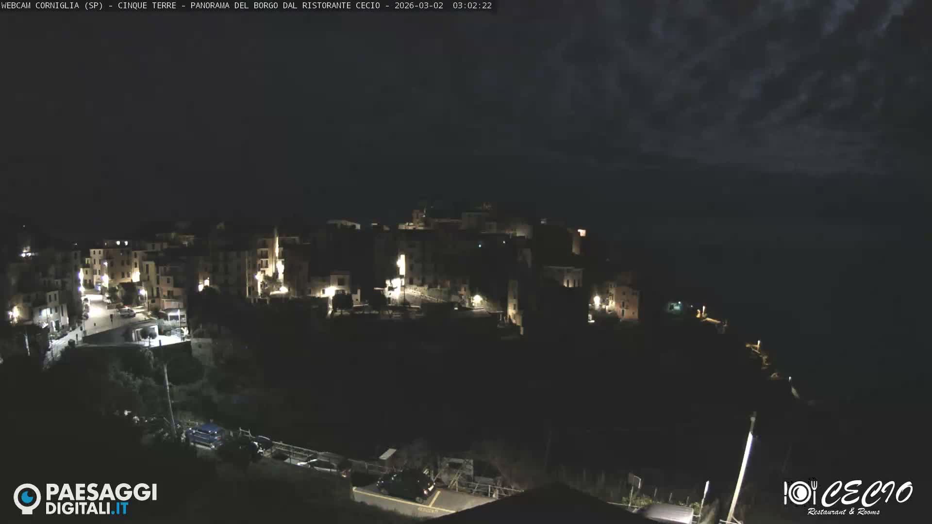 Cinque Terre, Corniglia Village  Live Cam - La Spezia, Liguria, Italy
