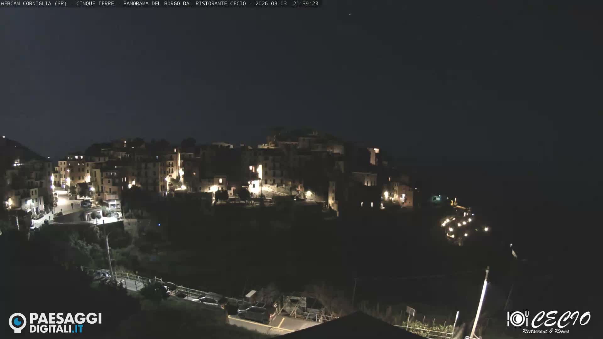 Cinque Terre, Corniglia Village  Live Cam - La Spezia, Liguria, Italy