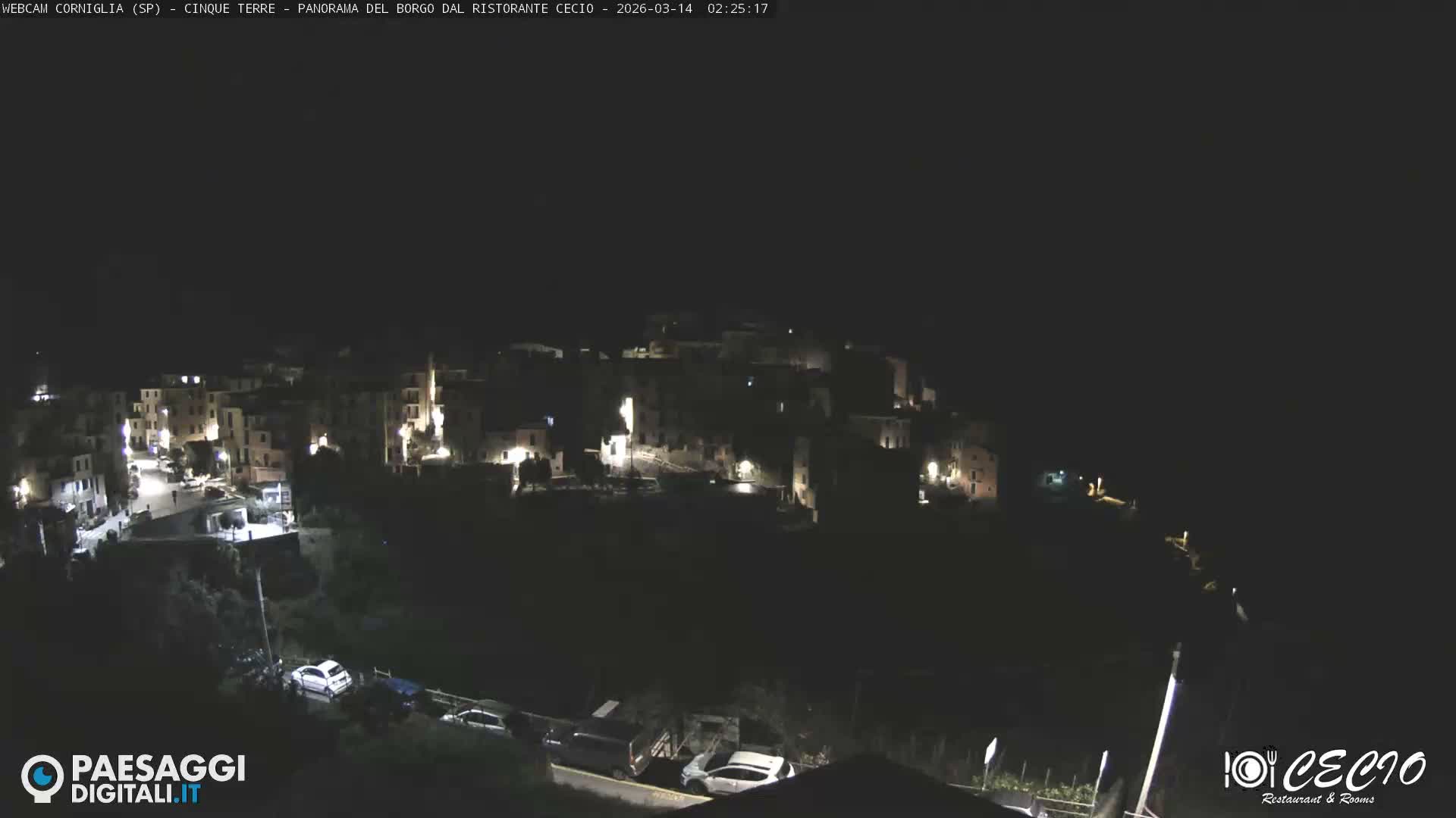 Cinque Terre, Corniglia Village  Live Cam - La Spezia, Liguria, Italy