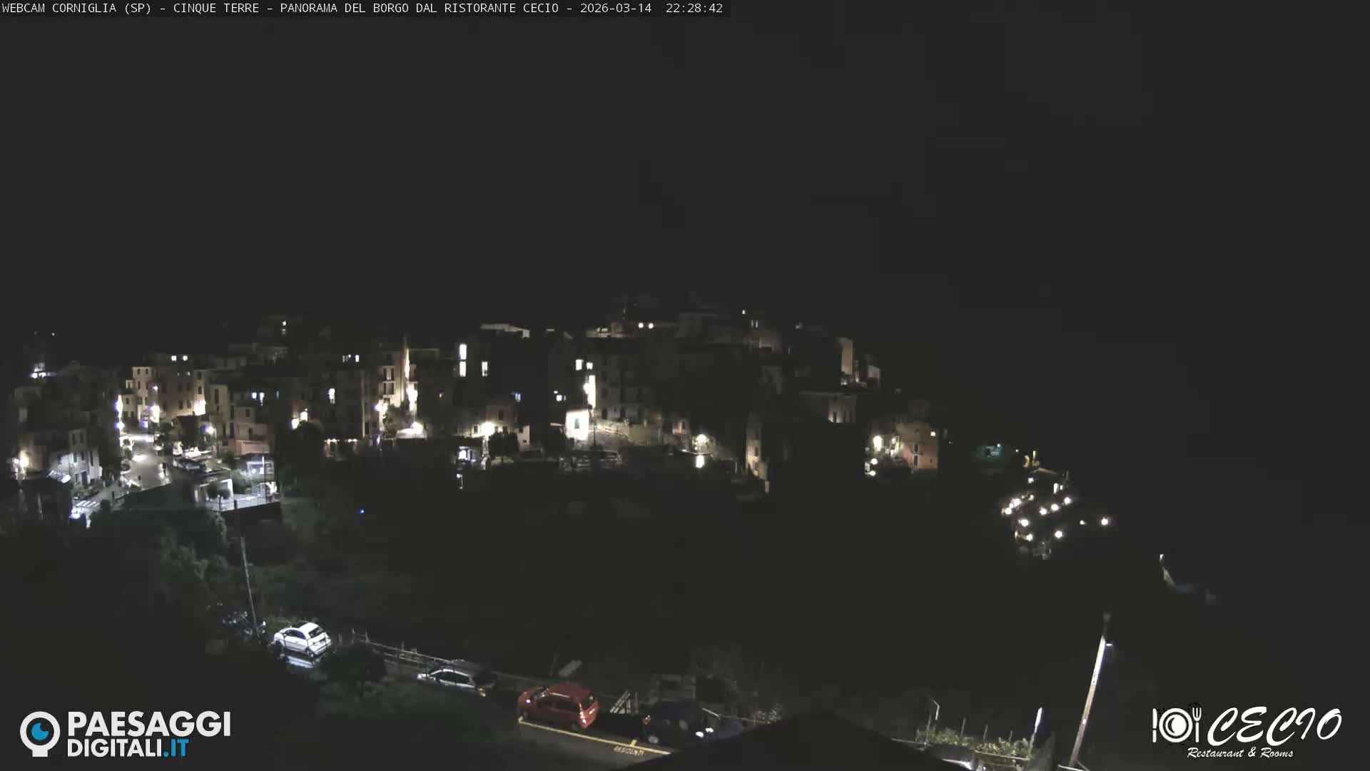Cinque Terre, Corniglia Village  Live Cam - La Spezia, Liguria, Italy