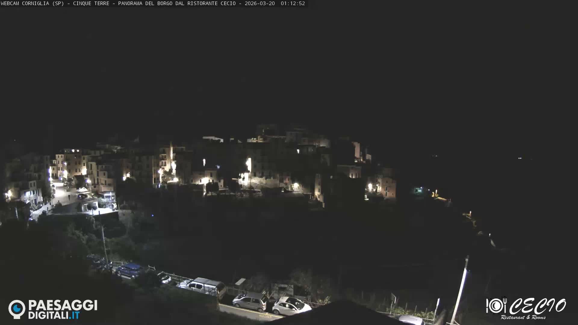 Cinque Terre, Corniglia Village  Live Cam - La Spezia, Liguria, Italy