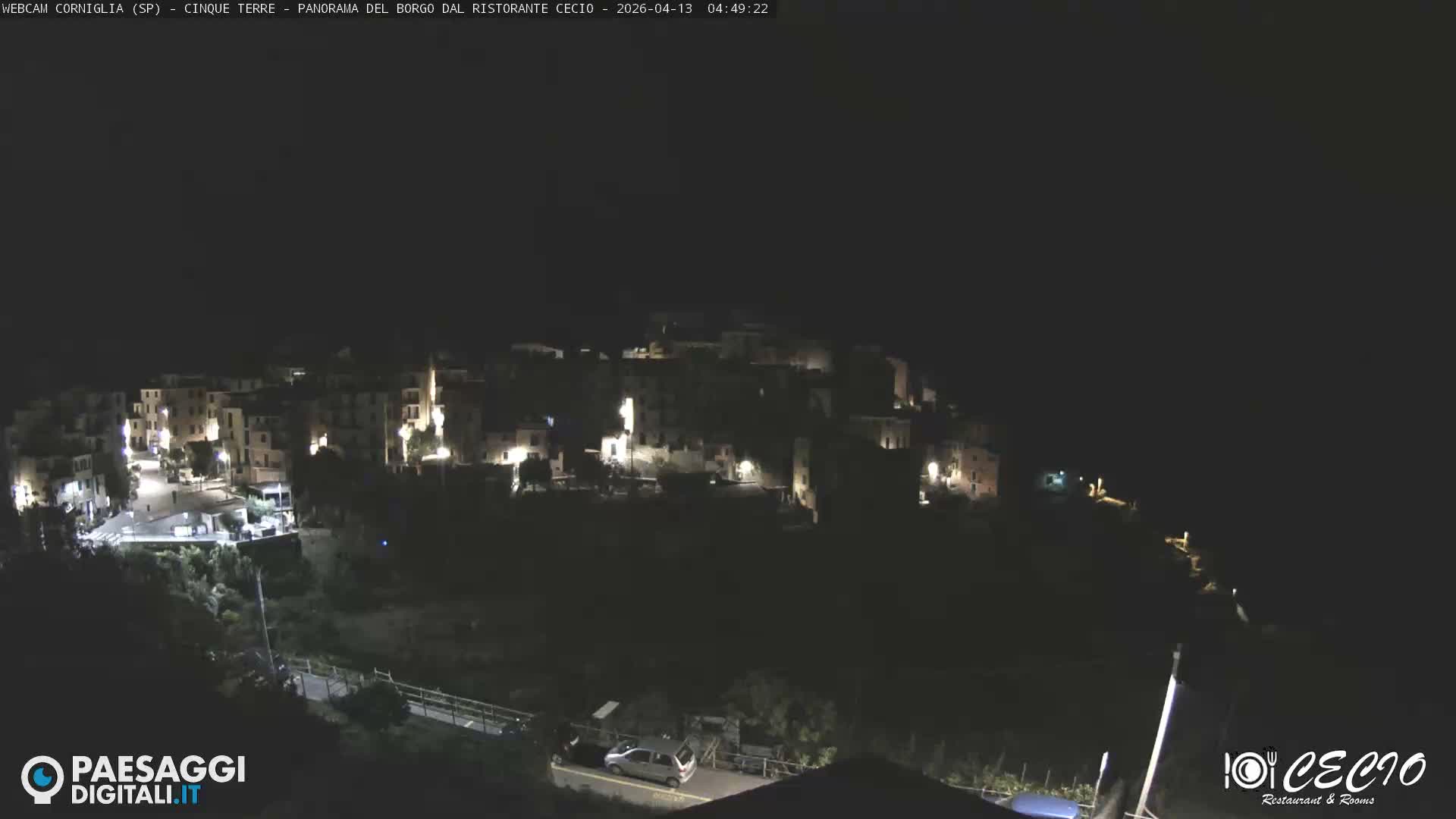Cinque Terre, Corniglia Village  Live Cam - La Spezia, Liguria, Italy
