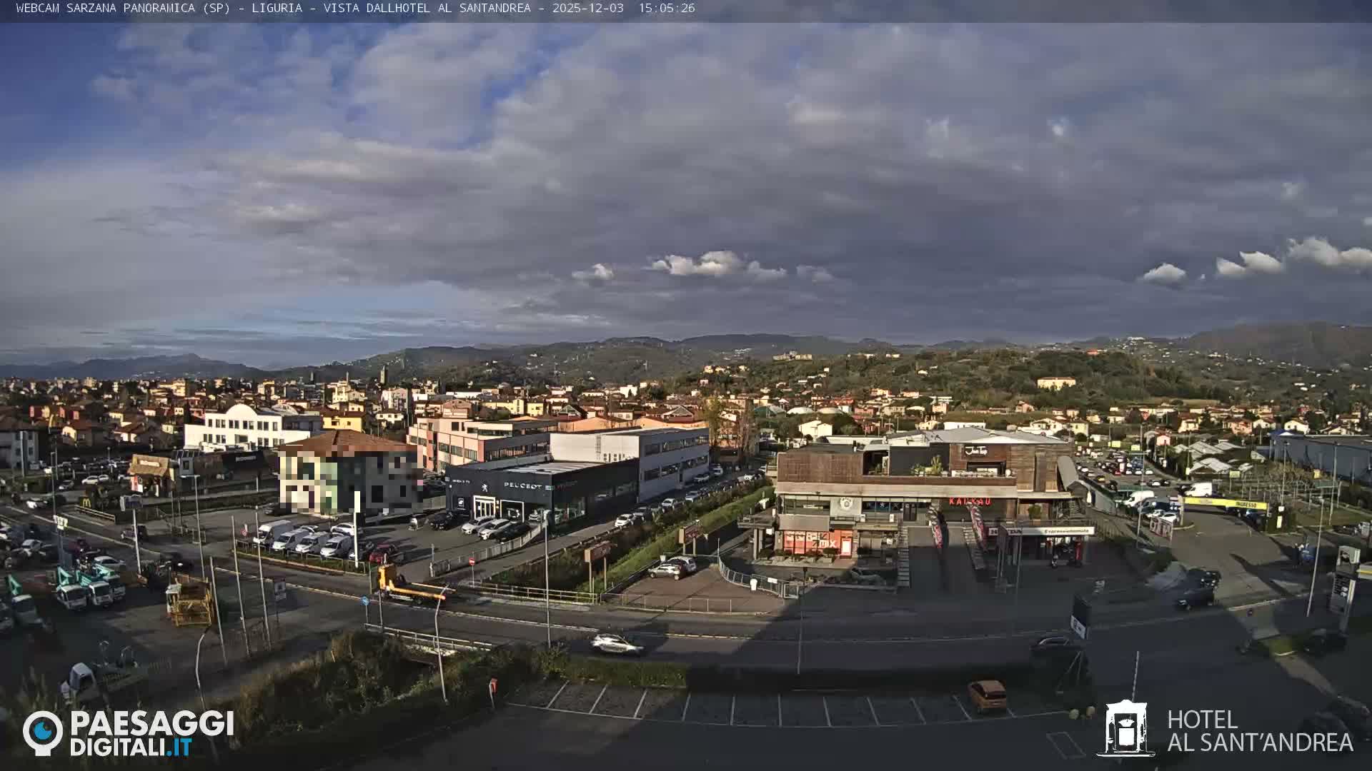 Sarzana City Live Cam  - La Spezia, Liguria, Italy