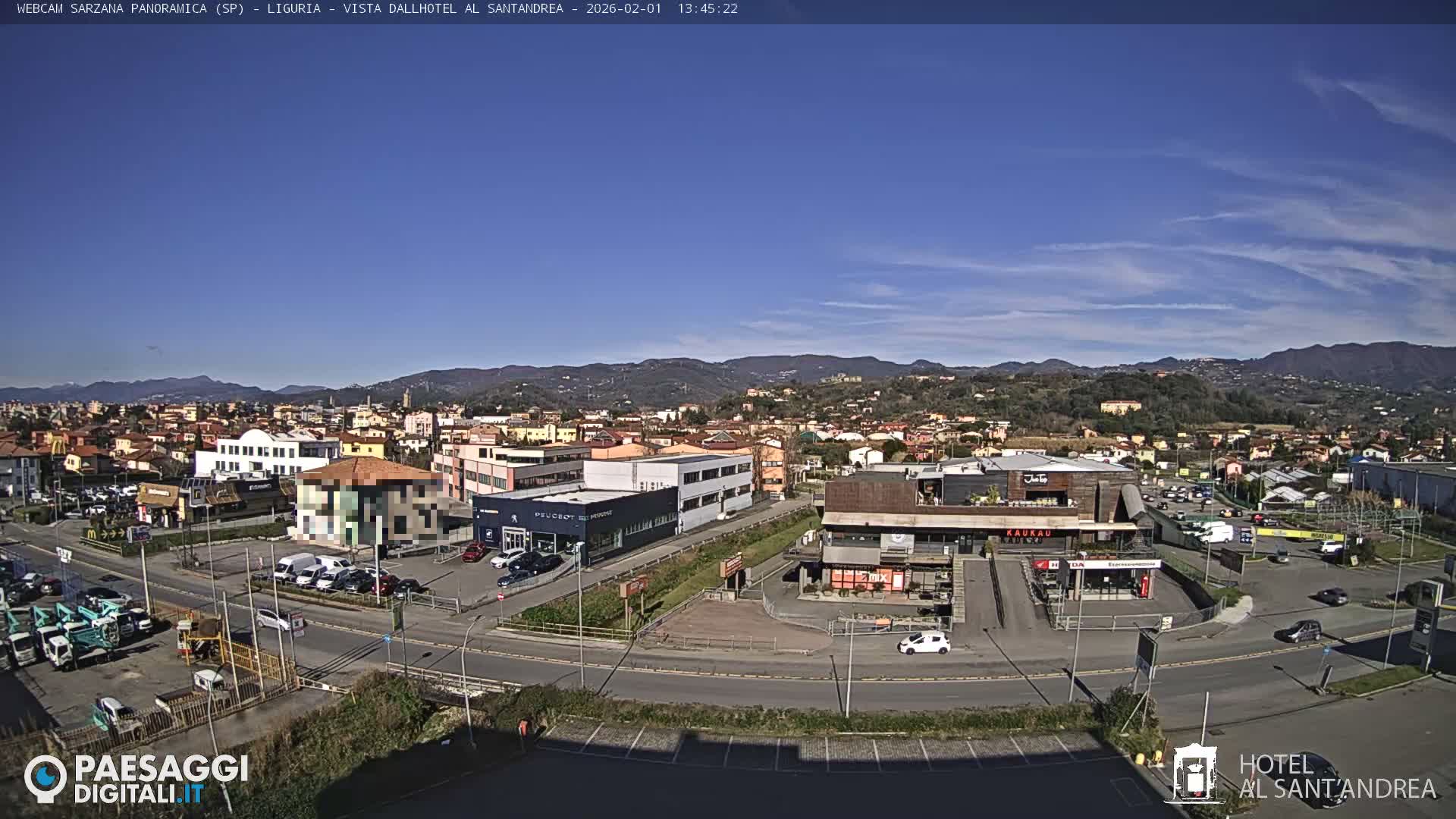Sarzana City Live Cam  - La Spezia, Liguria, Italy