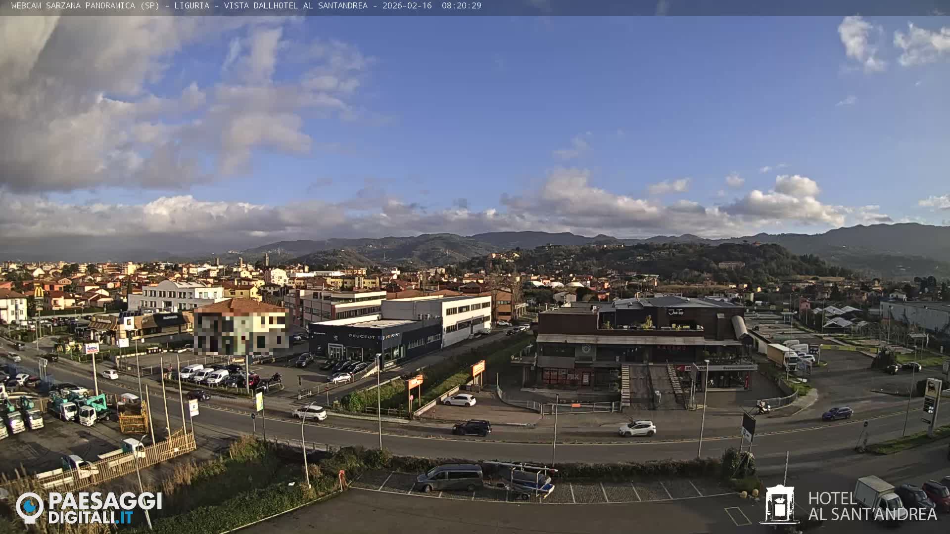 Sarzana City Live Cam  - La Spezia, Liguria, Italy