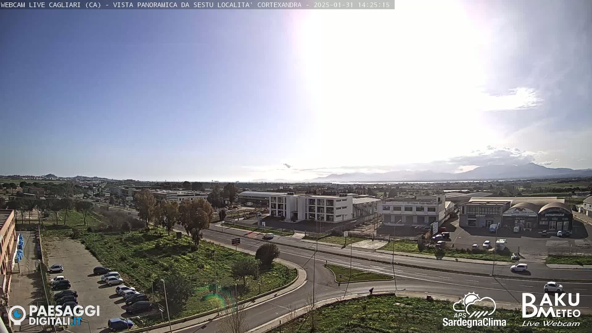  Cagliari City Live Cam - Sardinia, Italy