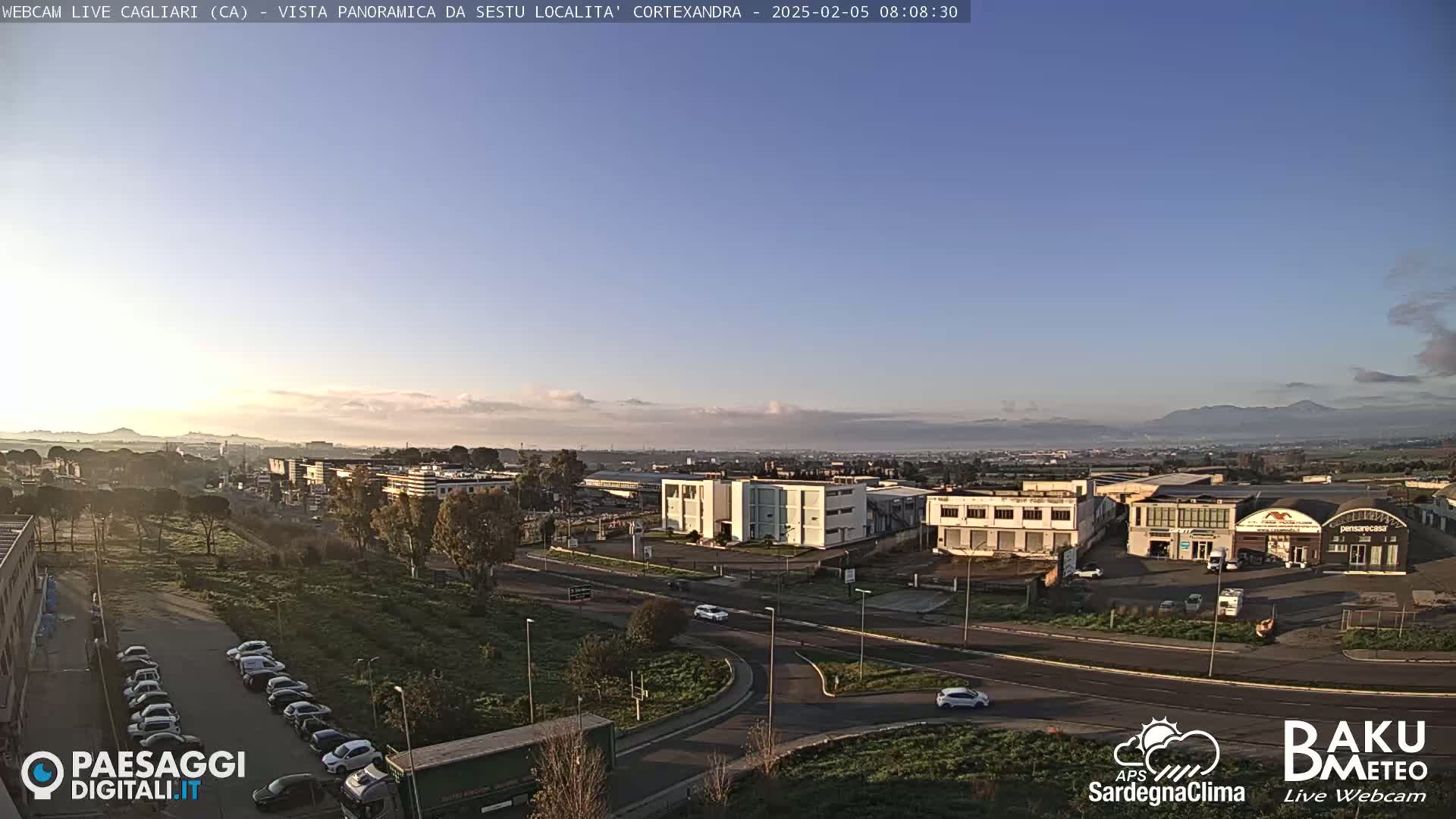  Cagliari City Live Cam - Sardinia, Italy