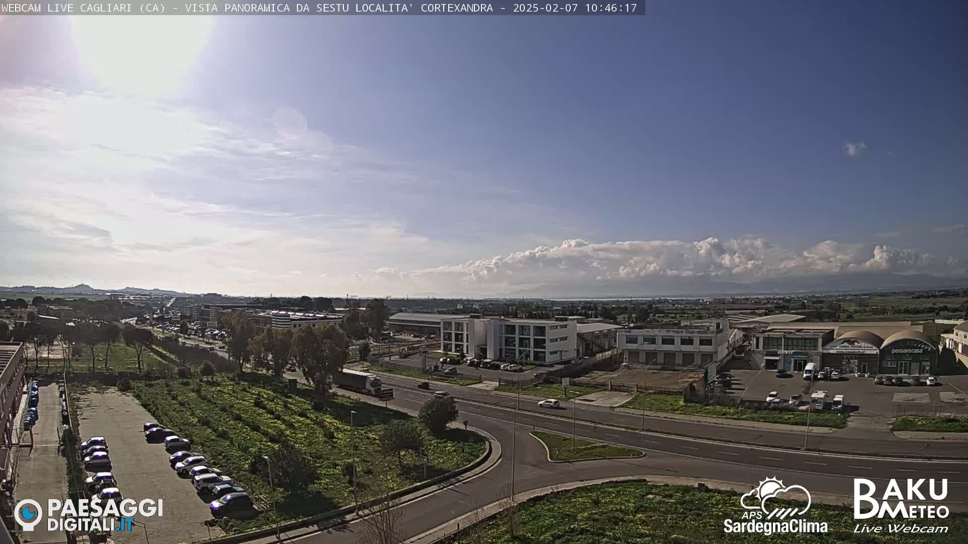  Cagliari City Live Cam - Sardinia, Italy