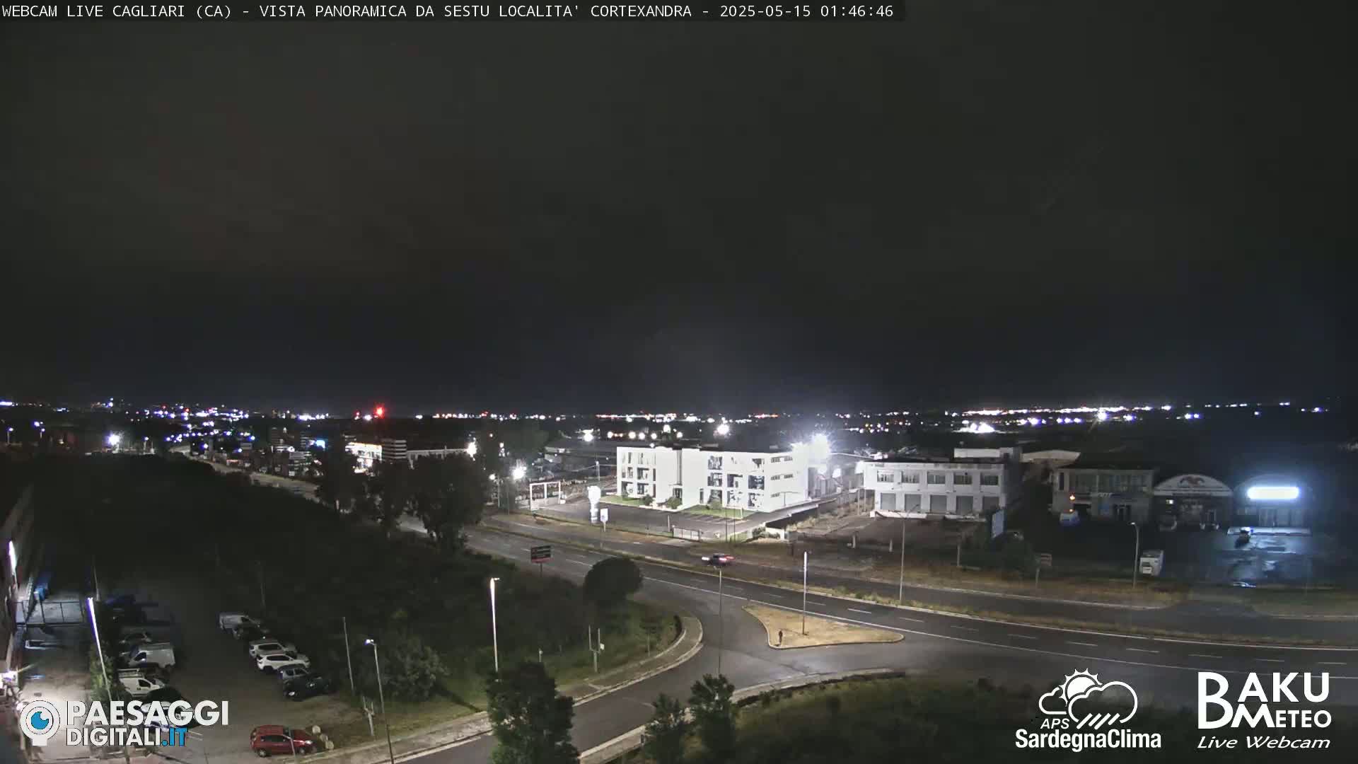  Cagliari City Live Cam - Sardinia, Italy