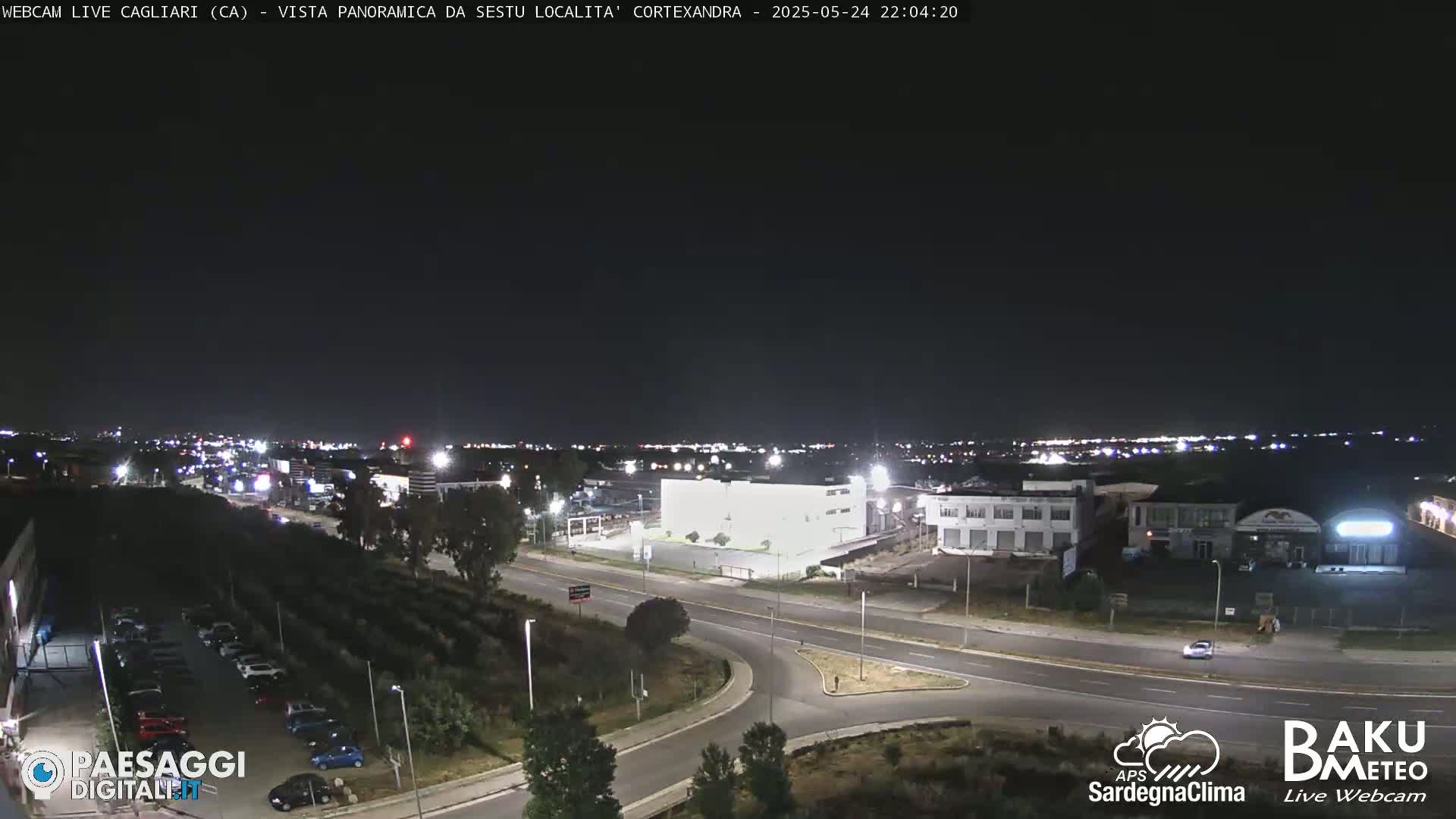  Cagliari City Live Cam - Sardinia, Italy