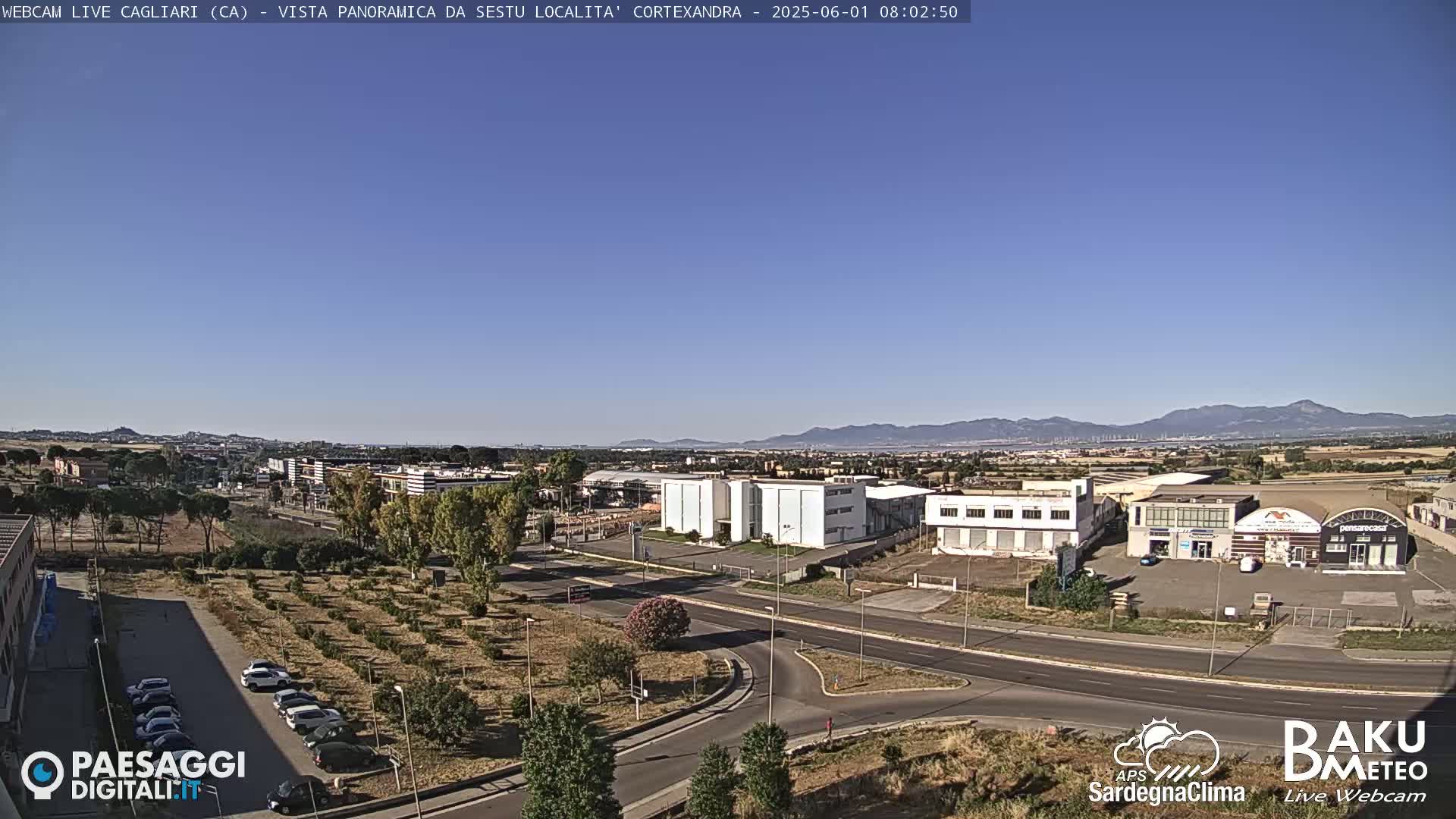  Cagliari City Live Cam - Sardinia, Italy