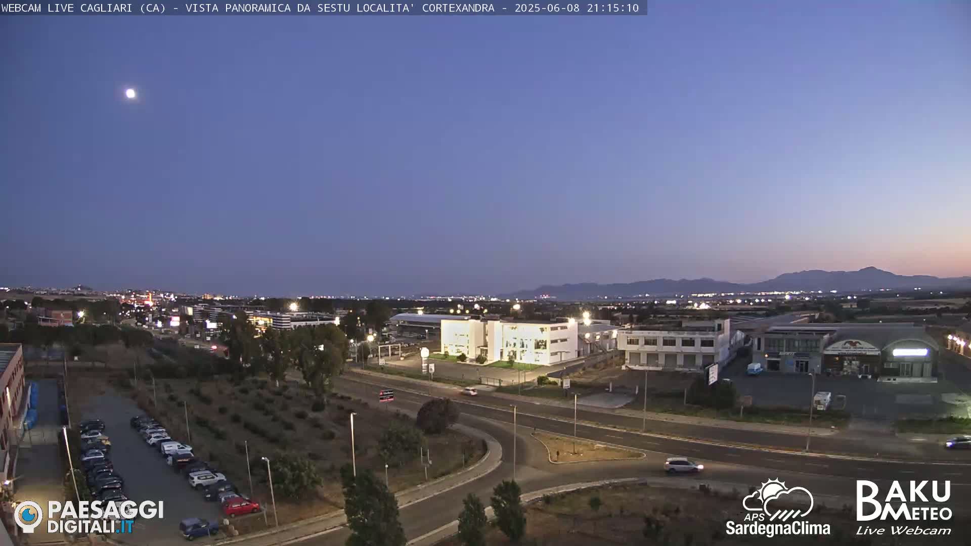  Cagliari City Live Cam - Sardinia, Italy