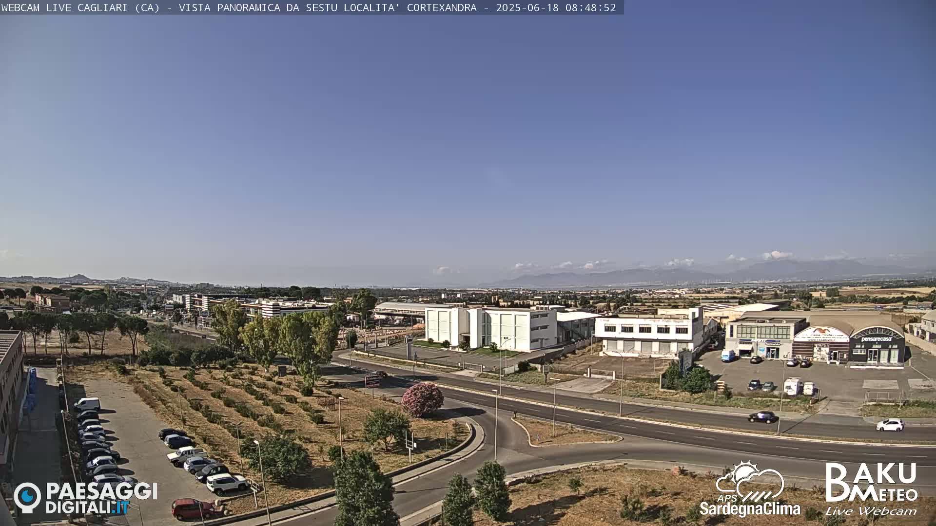  Cagliari City Live Cam - Sardinia, Italy