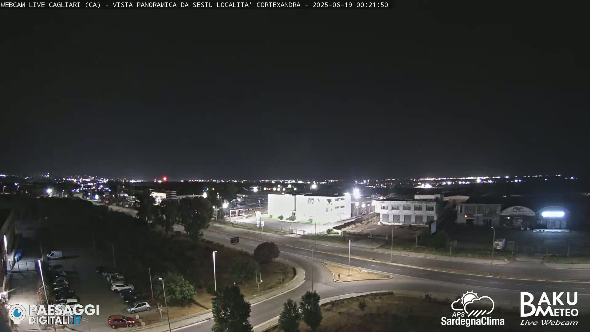  Cagliari City Live Cam - Sardinia, Italy