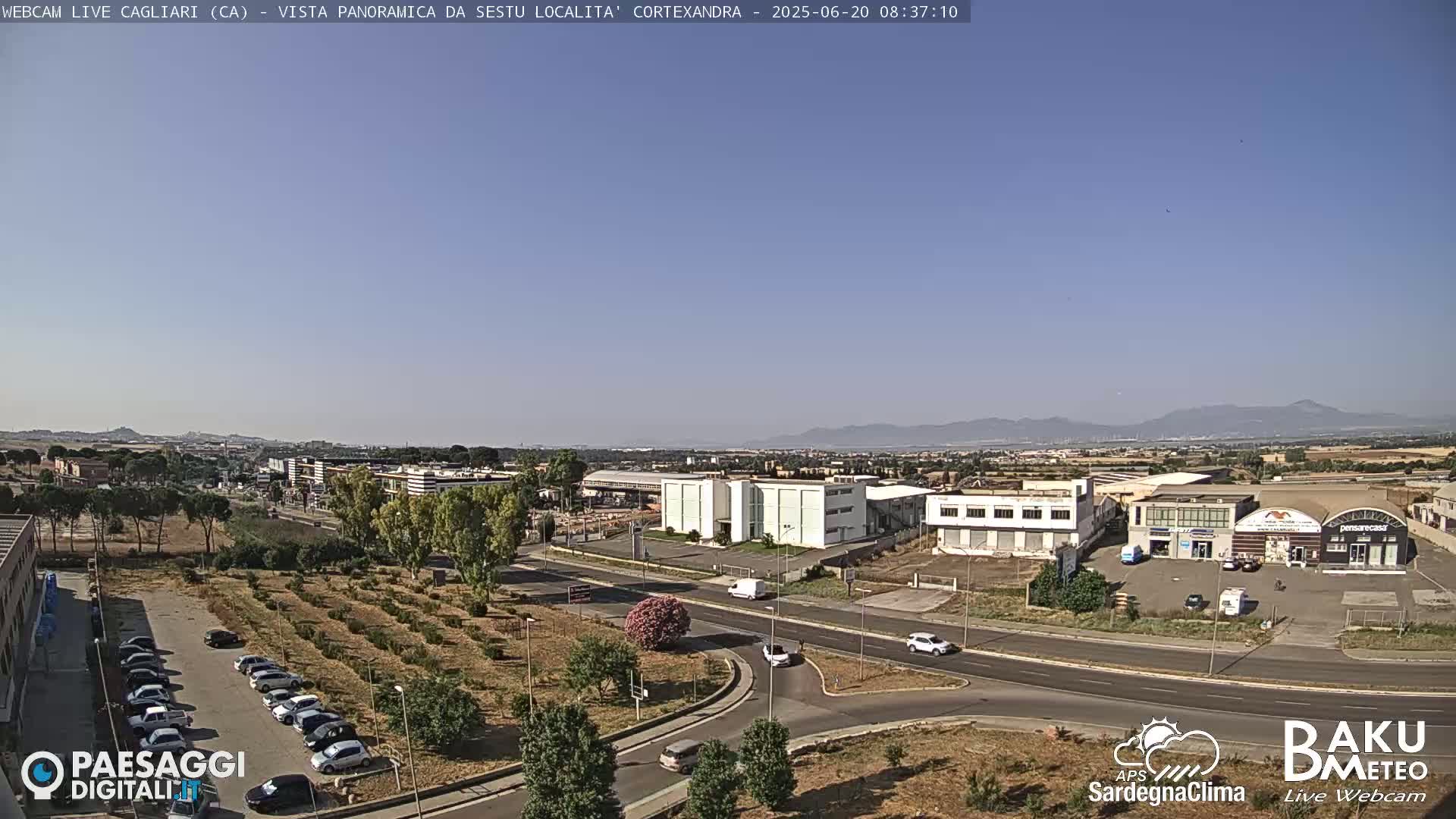  Cagliari City Live Cam - Sardinia, Italy