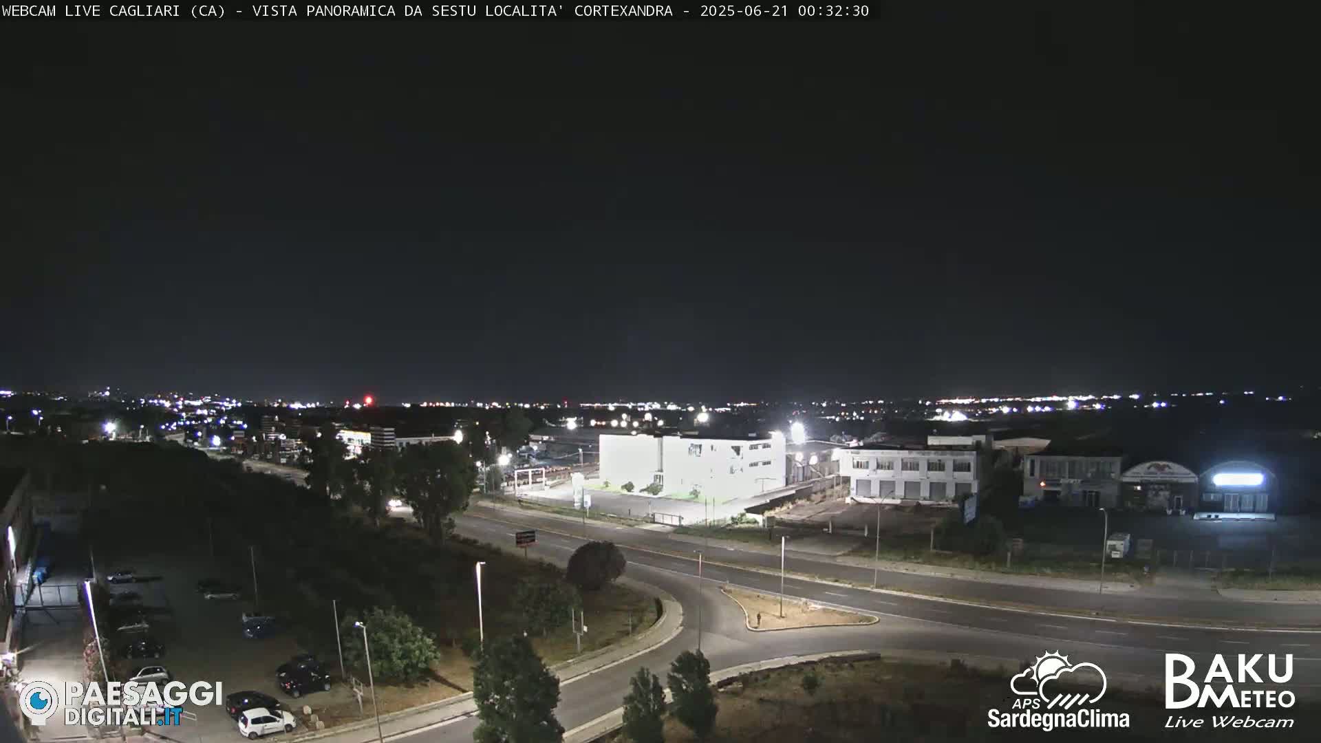  Cagliari City Live Cam - Sardinia, Italy