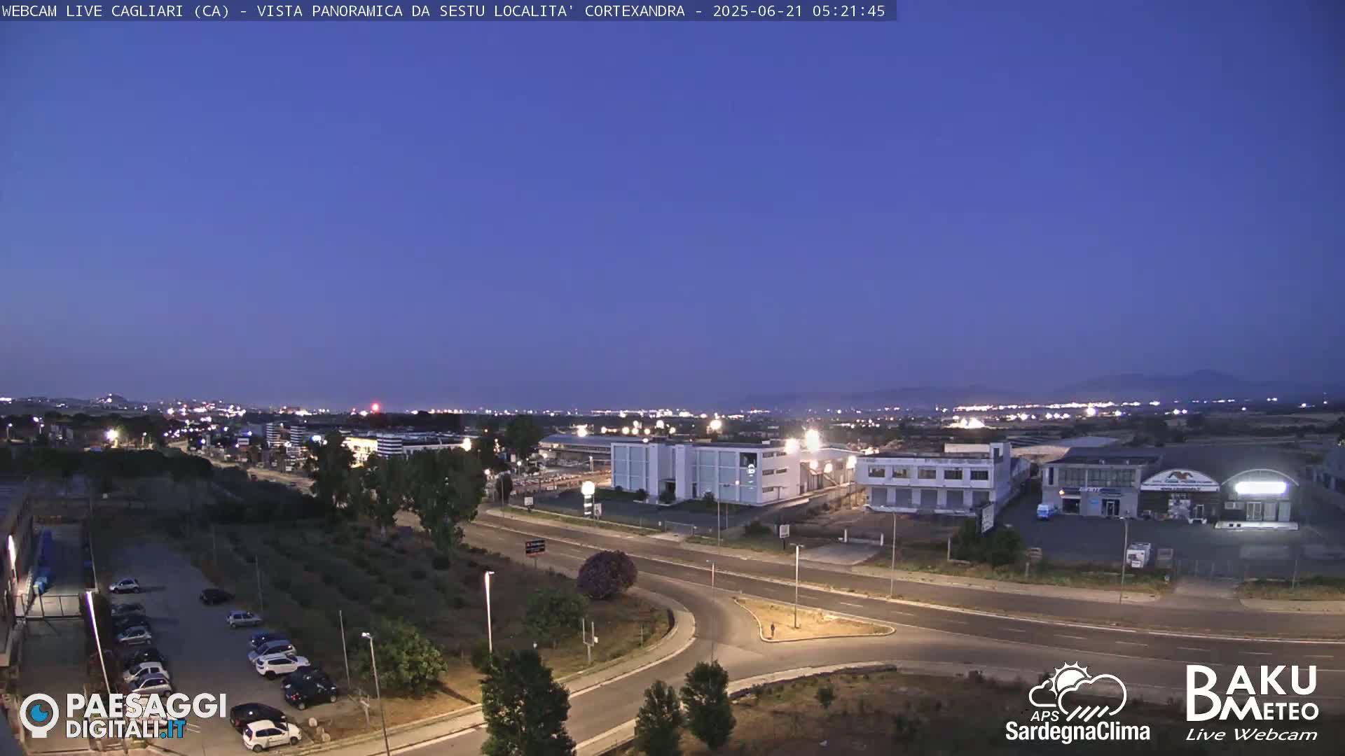  Cagliari City Live Cam - Sardinia, Italy