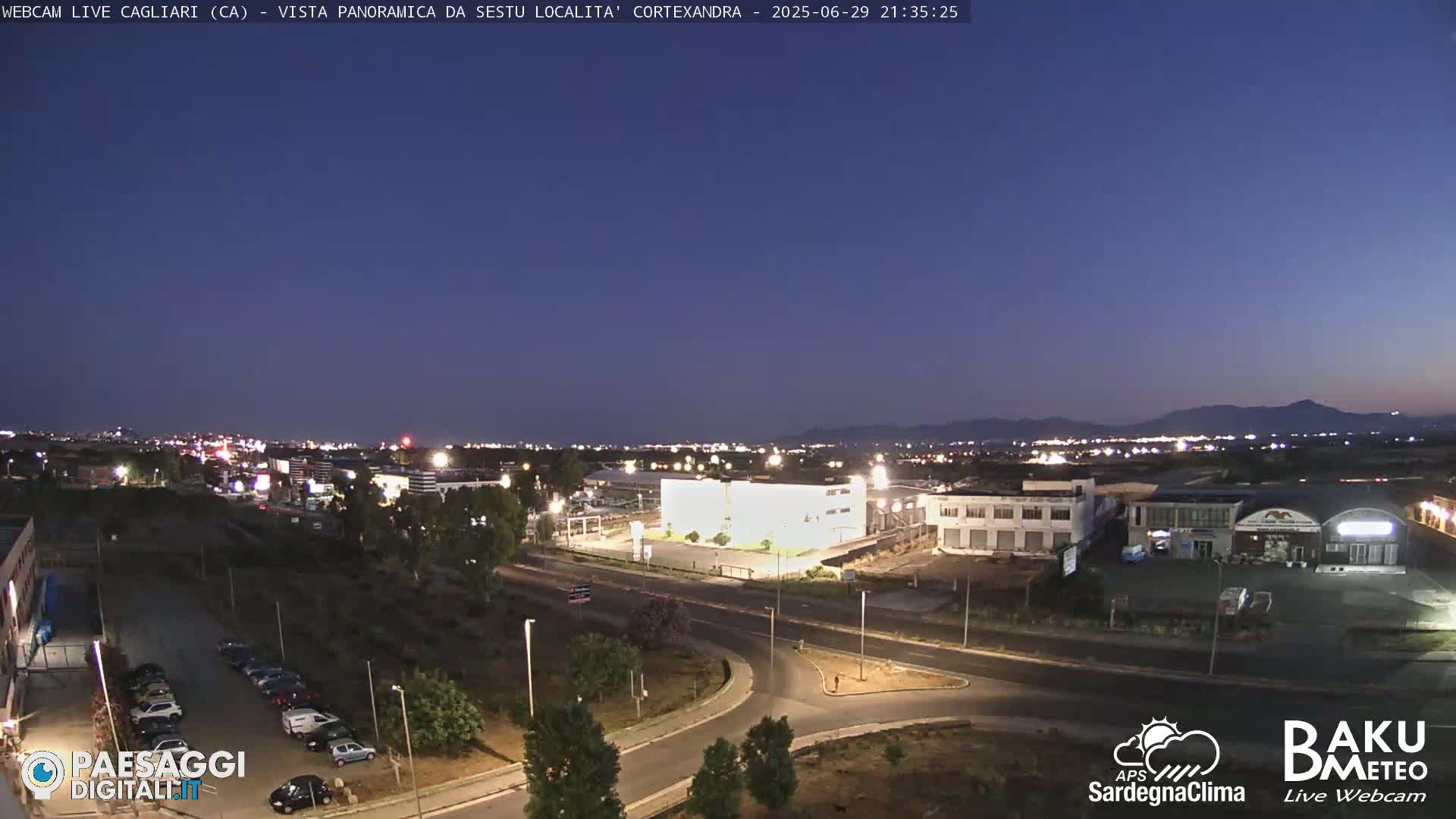  Cagliari City Live Cam - Sardinia, Italy