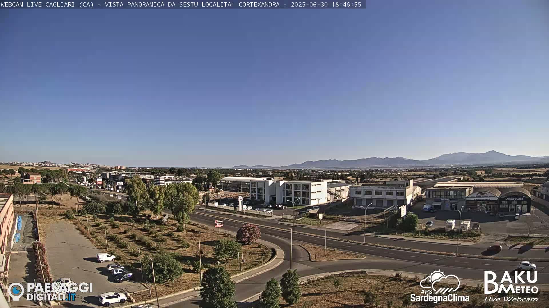  Cagliari City Live Cam - Sardinia, Italy