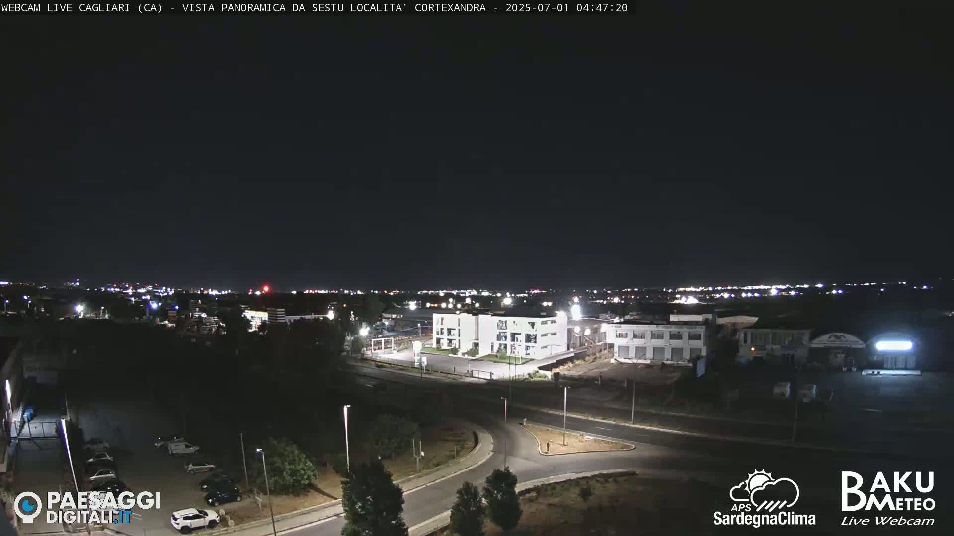  Cagliari City Live Cam - Sardinia, Italy