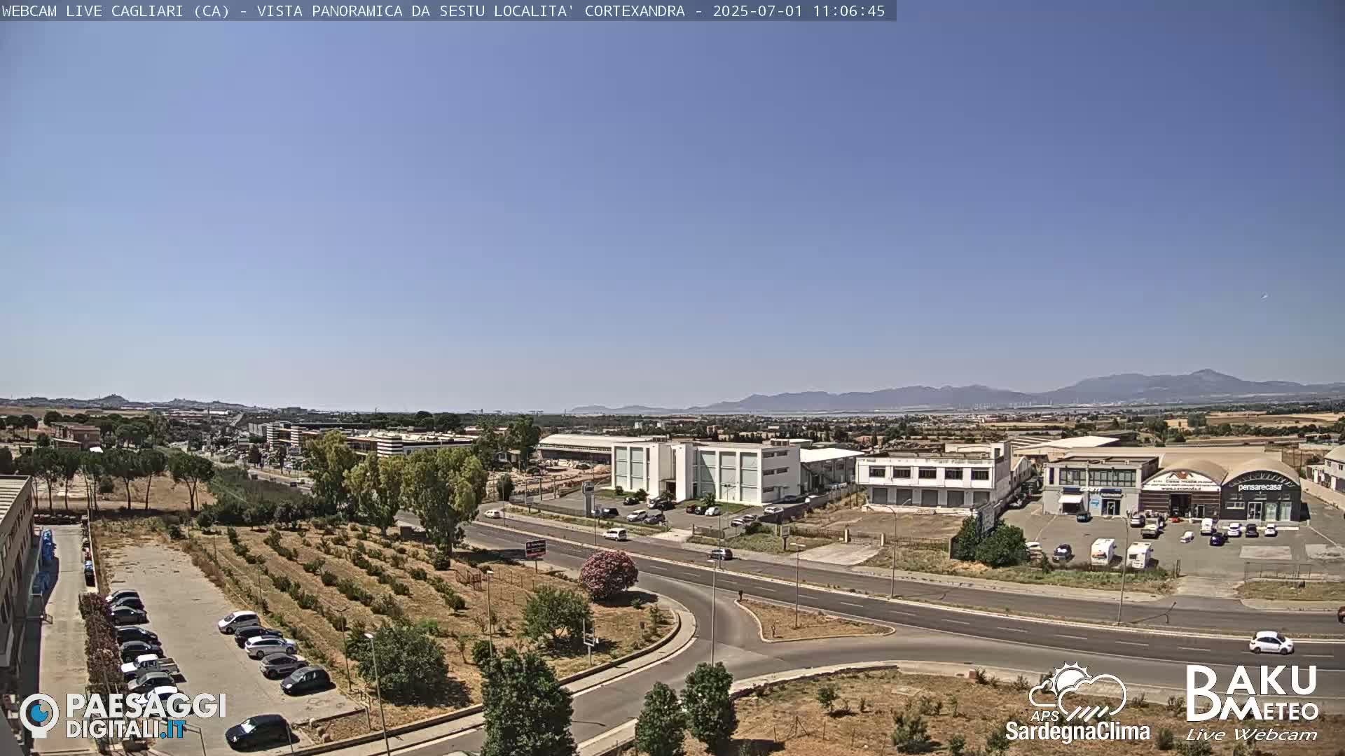  Cagliari City Live Cam - Sardinia, Italy