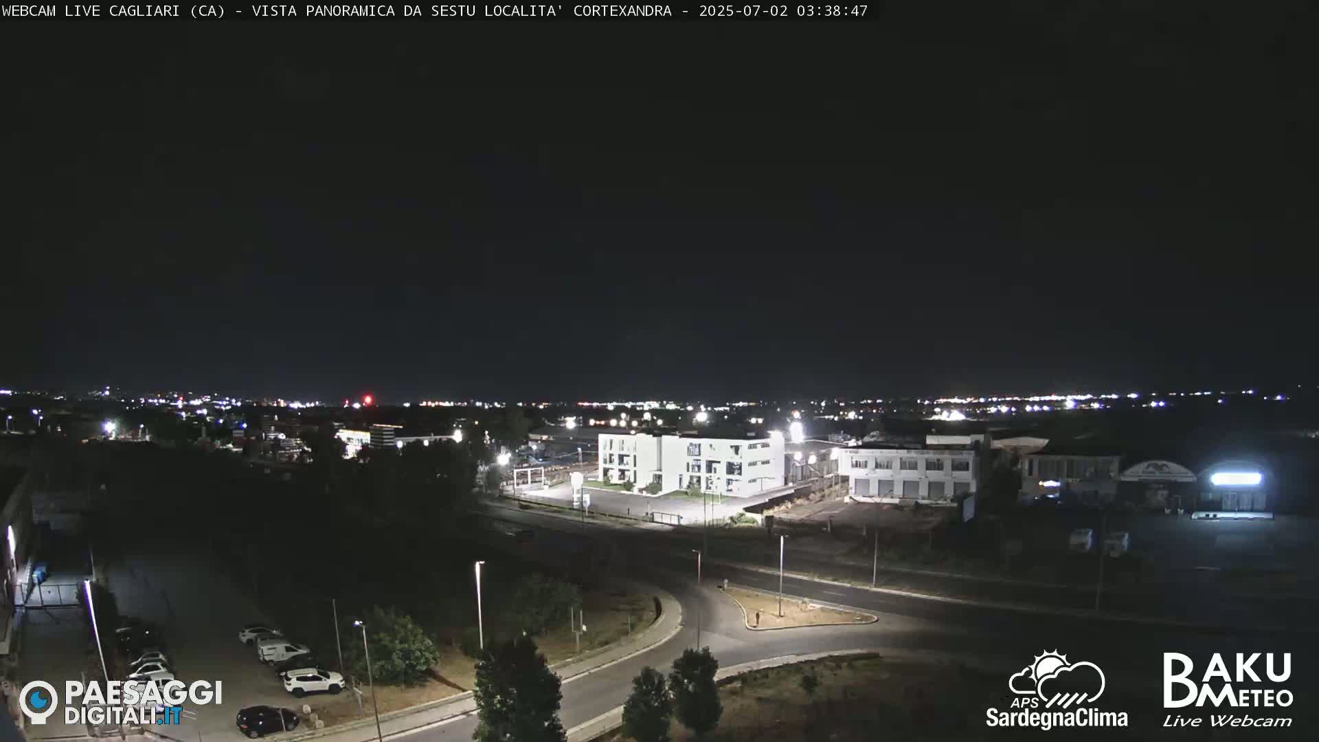  Cagliari City Live Cam - Sardinia, Italy